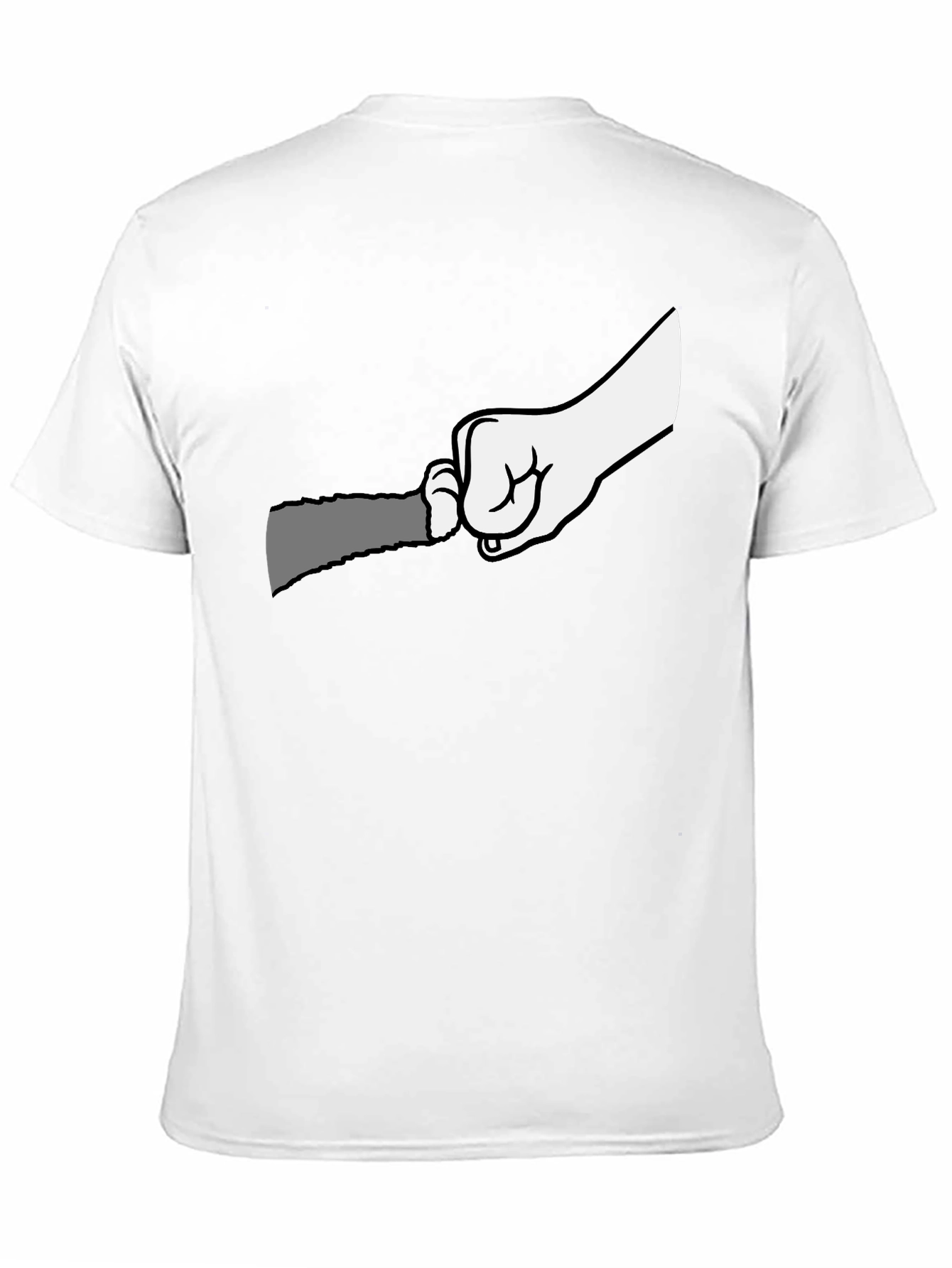 Black Graphic T-Shirt: Hand Holding Grater Funny Cooking Tee view 11