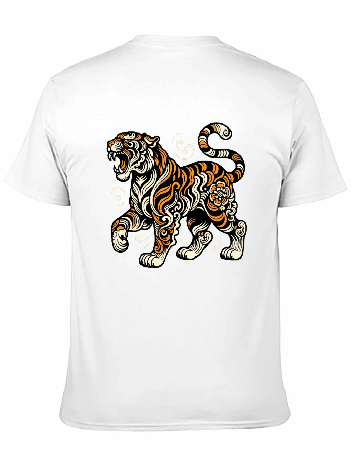 Black Black Tiger Graphic Tee view 11