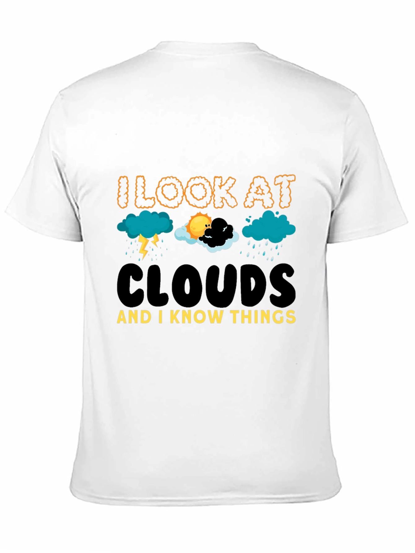 Black Cloud Expert Black T-Shirt view 11