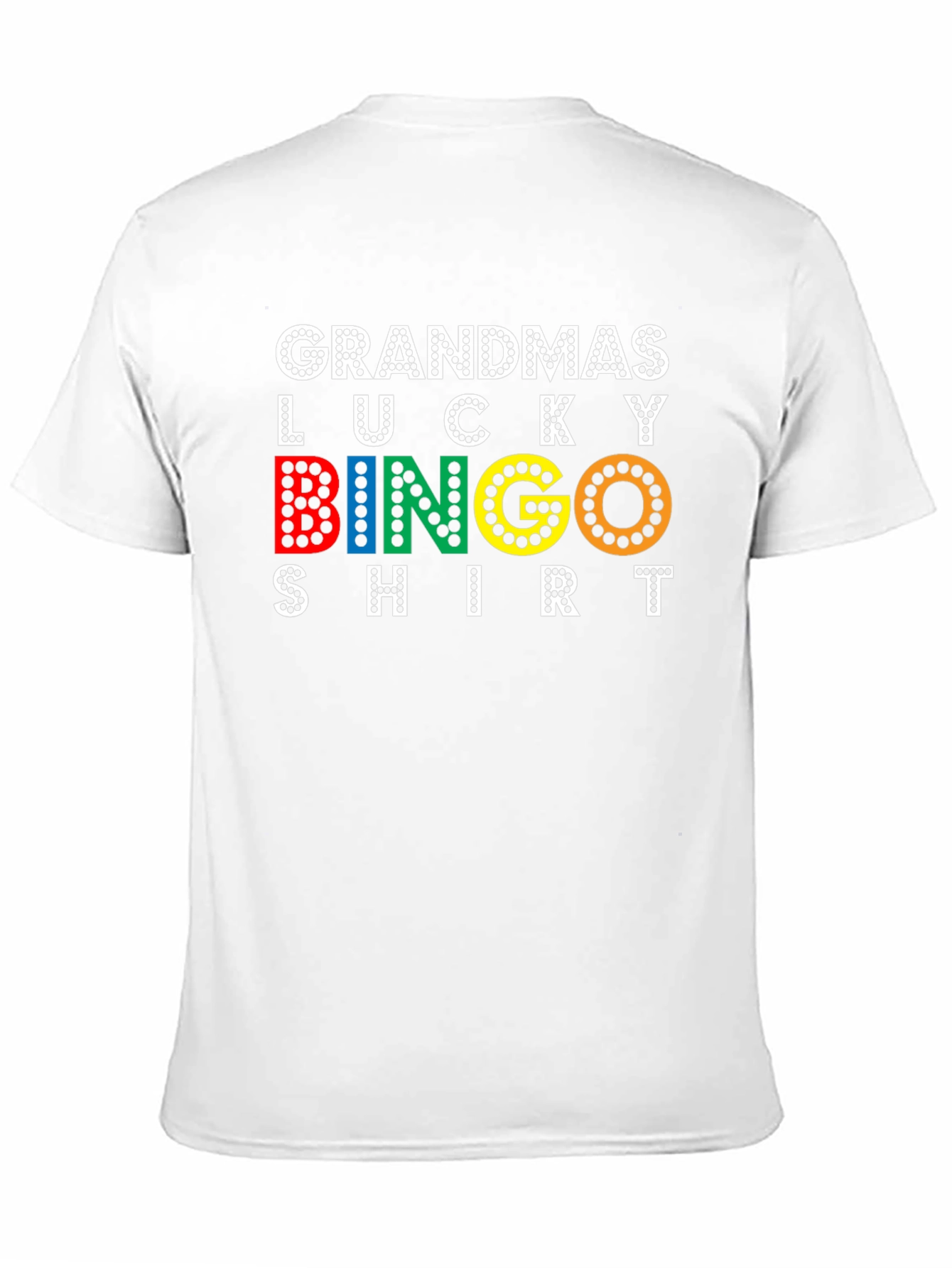 Black Grandma's Lucky Bingo T-Shirt view 11