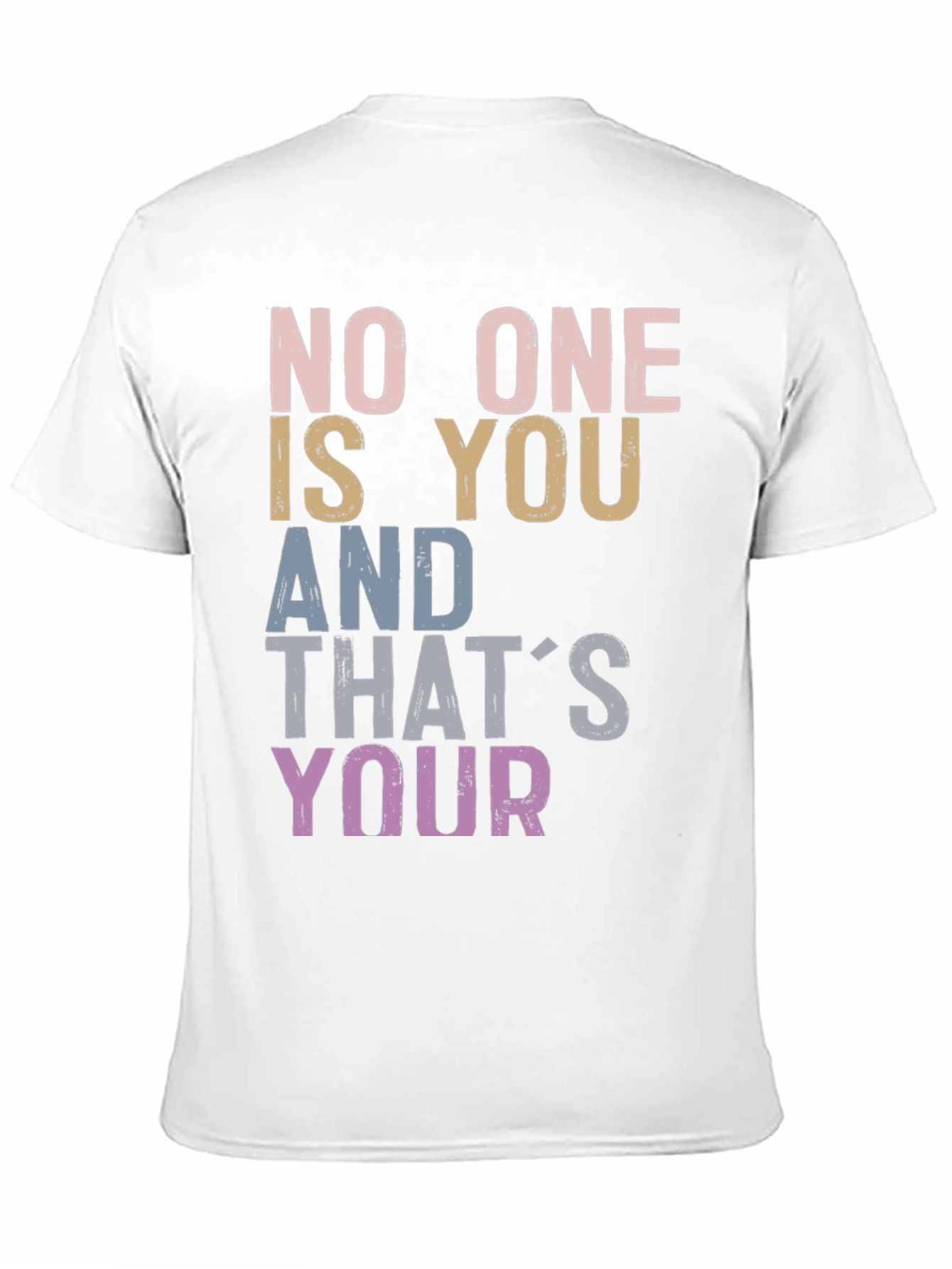Black Inspirational Graphic Tee - Be You view 11
