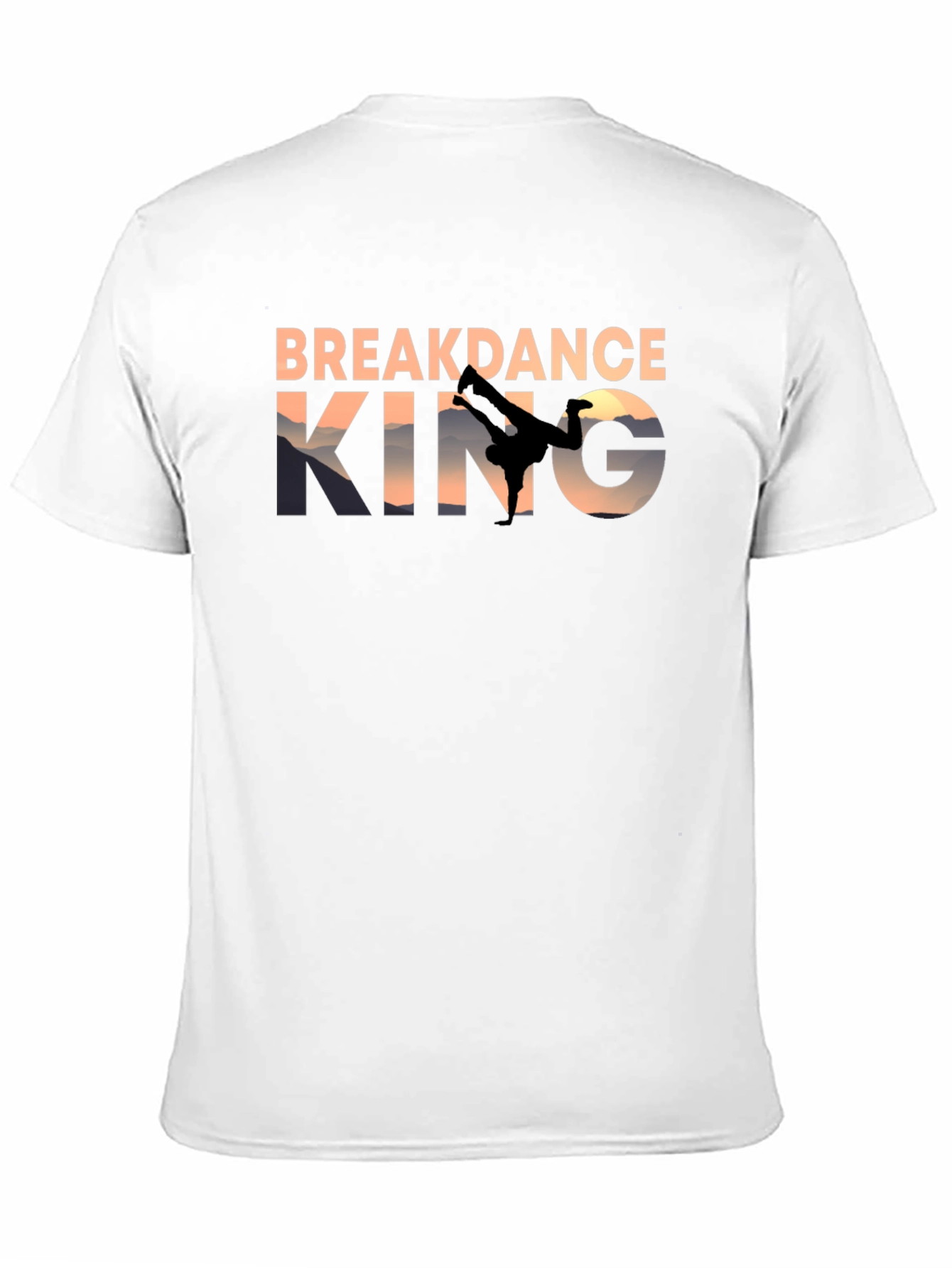 Black Breakdance King T-Shirt view 11