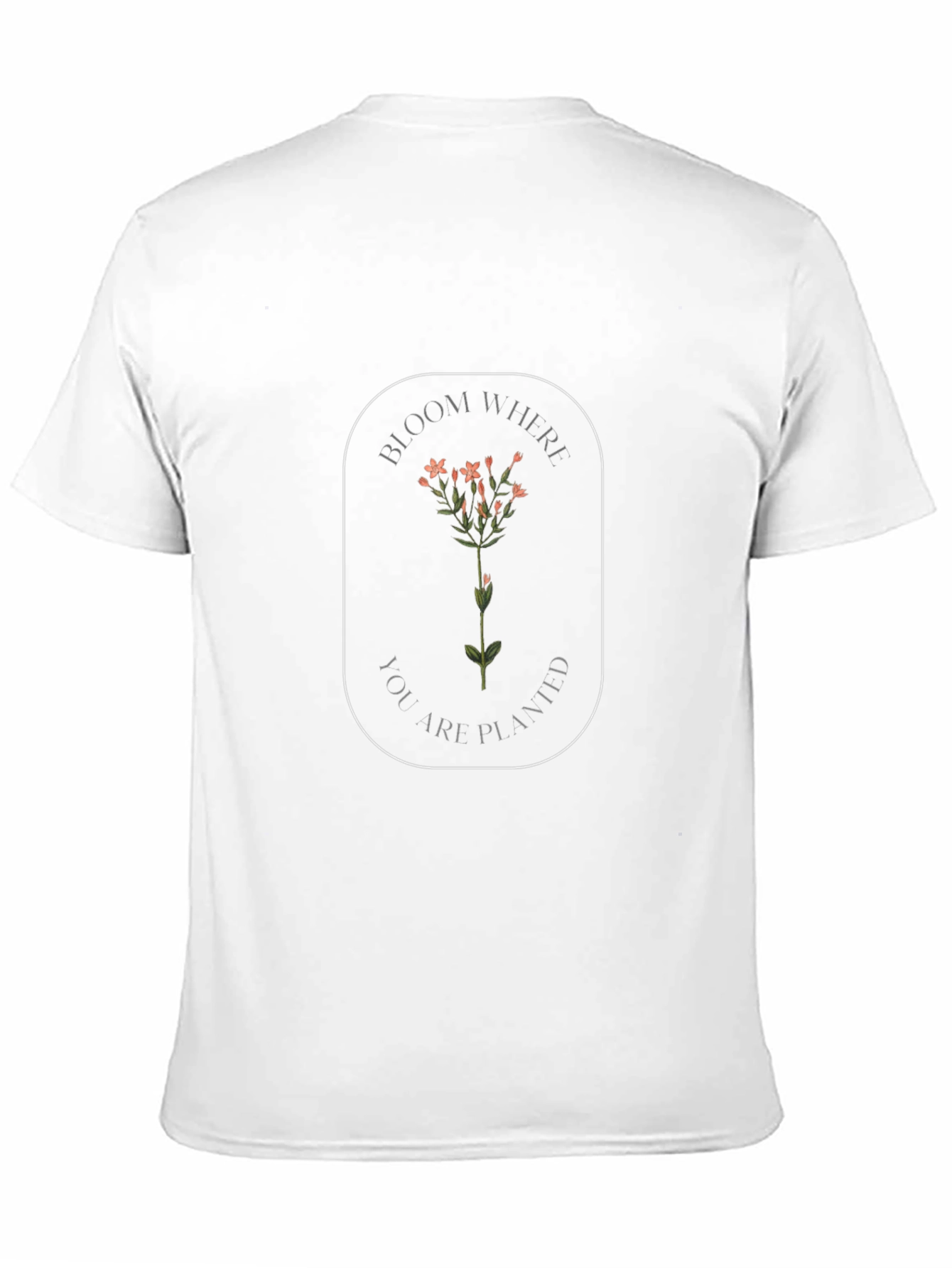 Black Bloom Where You're Planted Graphic Tee view 11