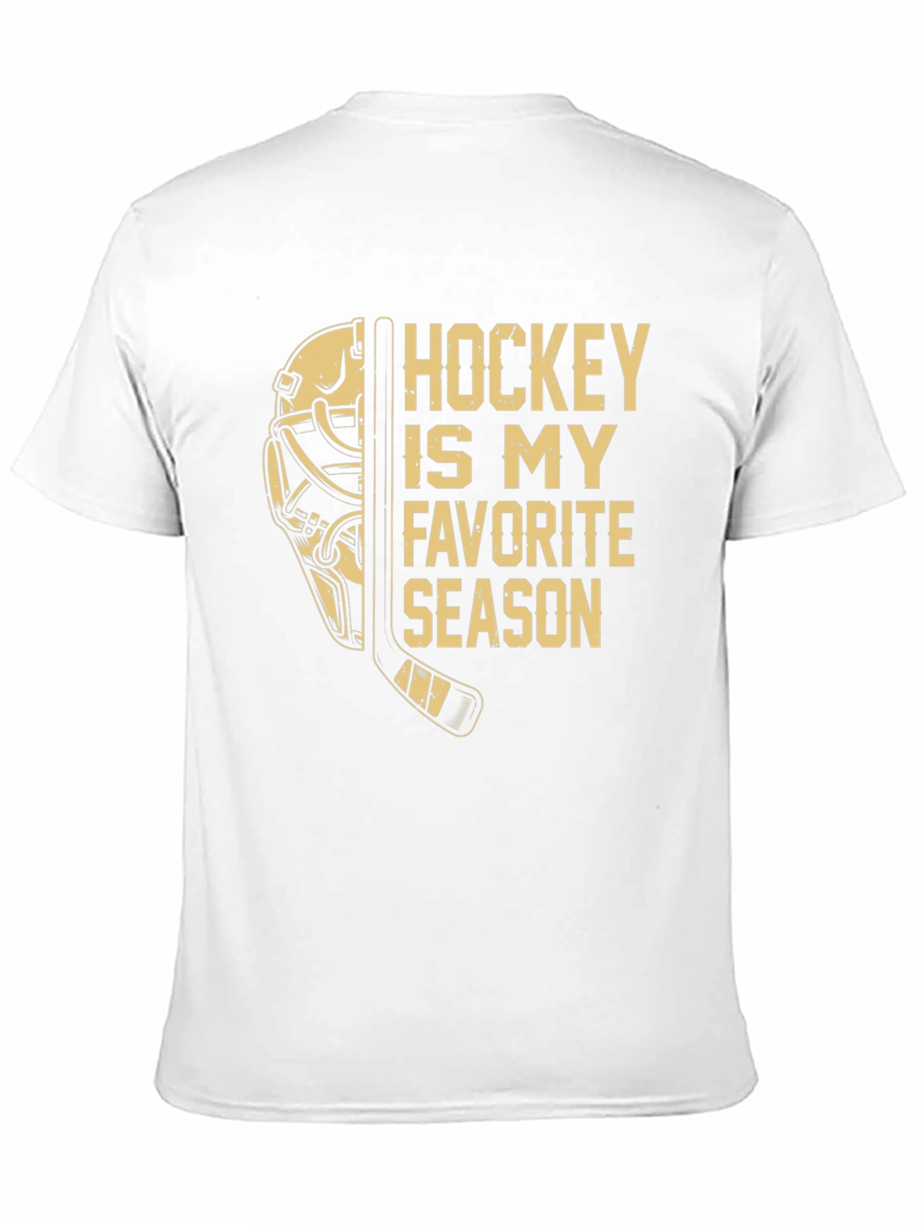 Black Hockey is My Favorite Season T-Shirt view 11