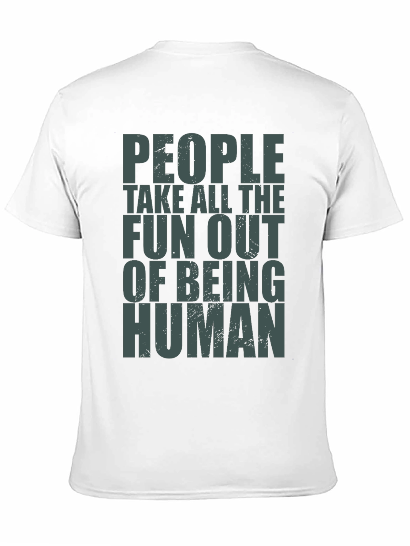Black People Take Fun Out Of Being Human T-Shirt view 11