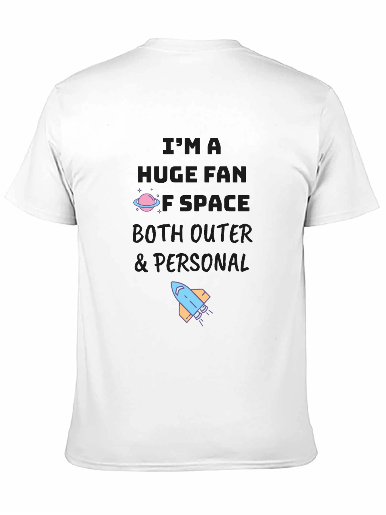 Black Space Fan T-Shirt: Outer & Personal view 11