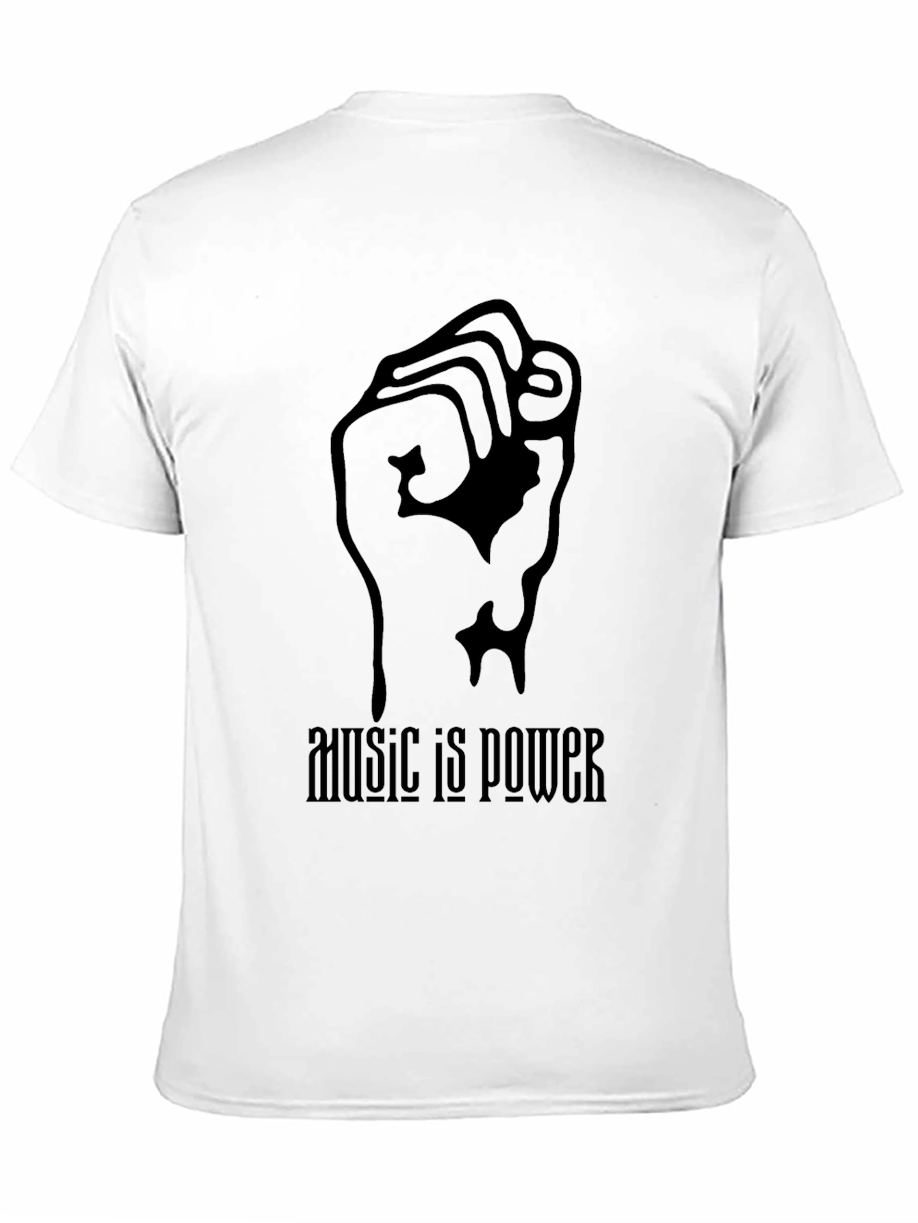 Black Music is Power Graphic Tee view 11