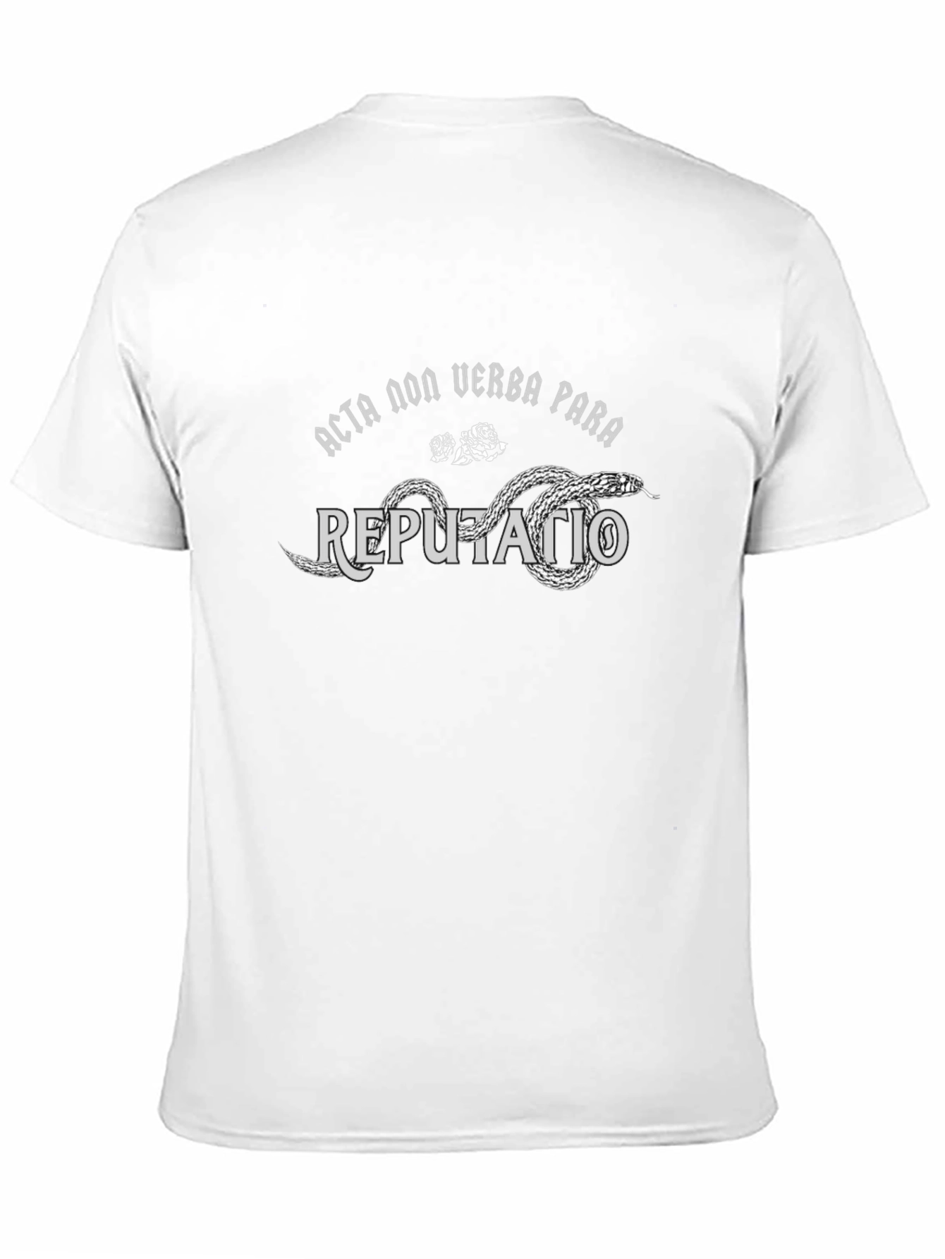 Black Reputatio Snake Graphic T-Shirt - Black view 11