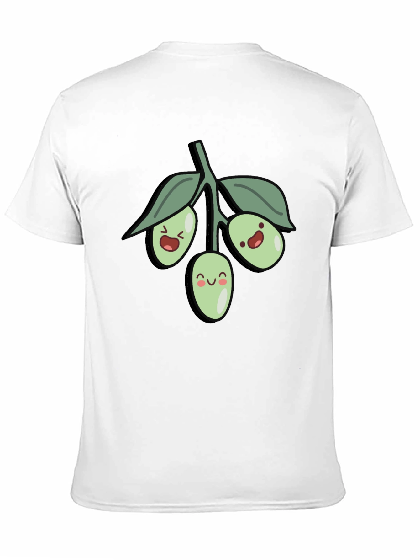 Black Olive You T-Shirt - Cute Graphic Tee view 11