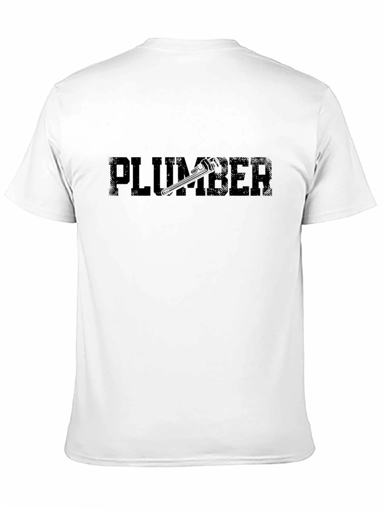 Black Plumber Graphic T-Shirt - Black view 11