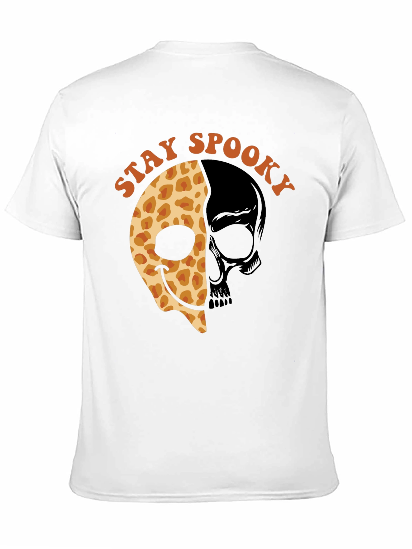 Black Stay Spooky Halloween T-Shirt view 11