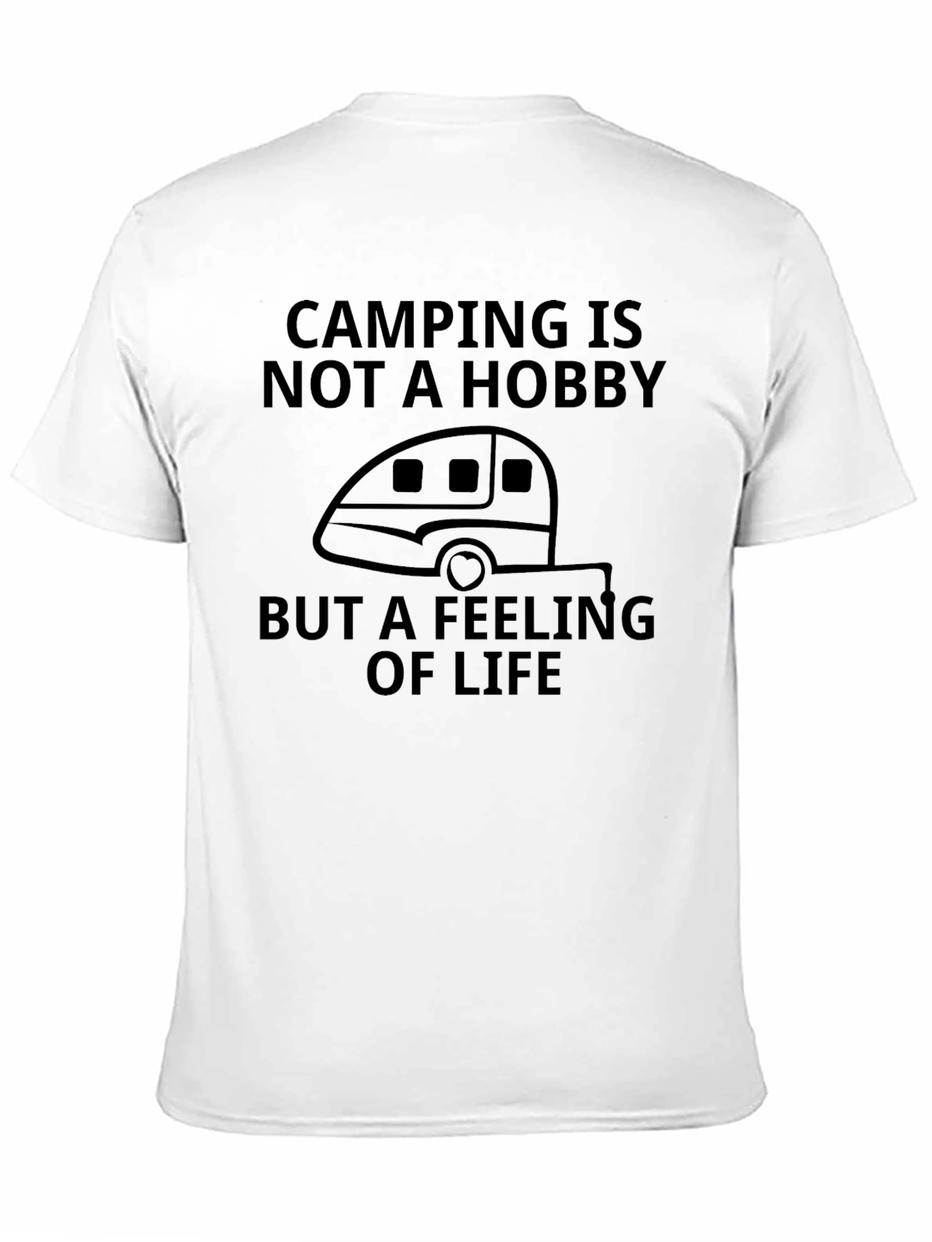 Black Camping is a Feeling of Life T-Shirt view 11