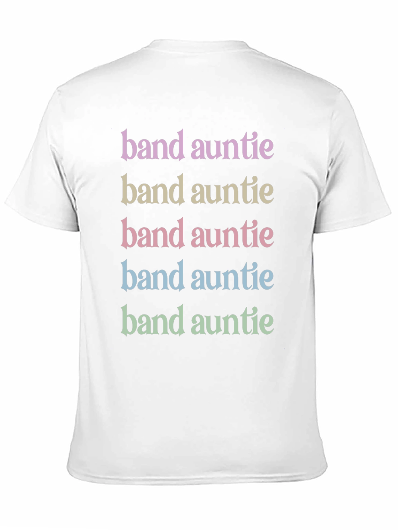 Black Band Auntie Graphic Tee - Unisex Cotton T-Shirt view 11