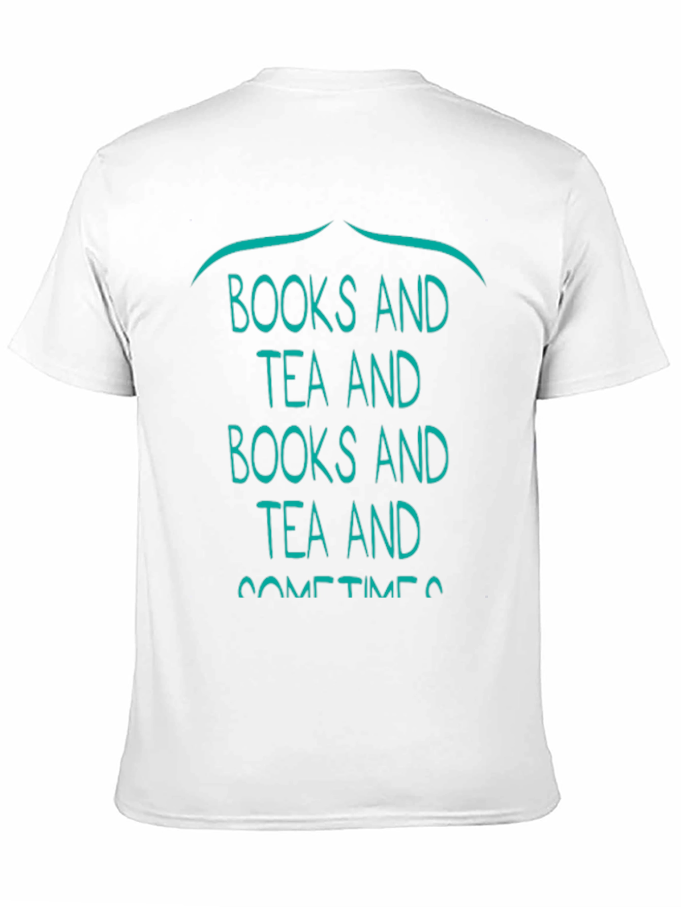 Black Books and Tea Graphic Tee - Relaxed Comfort view 11