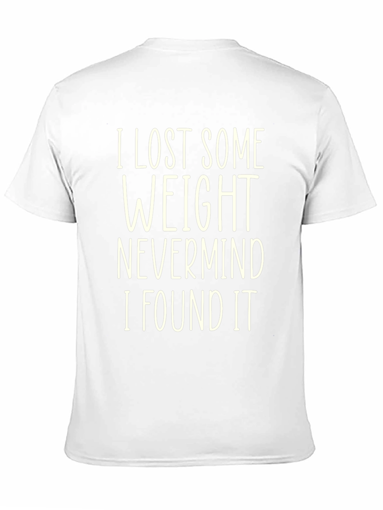 Black Funny Weight Loss Humor Black T-Shirt view 11