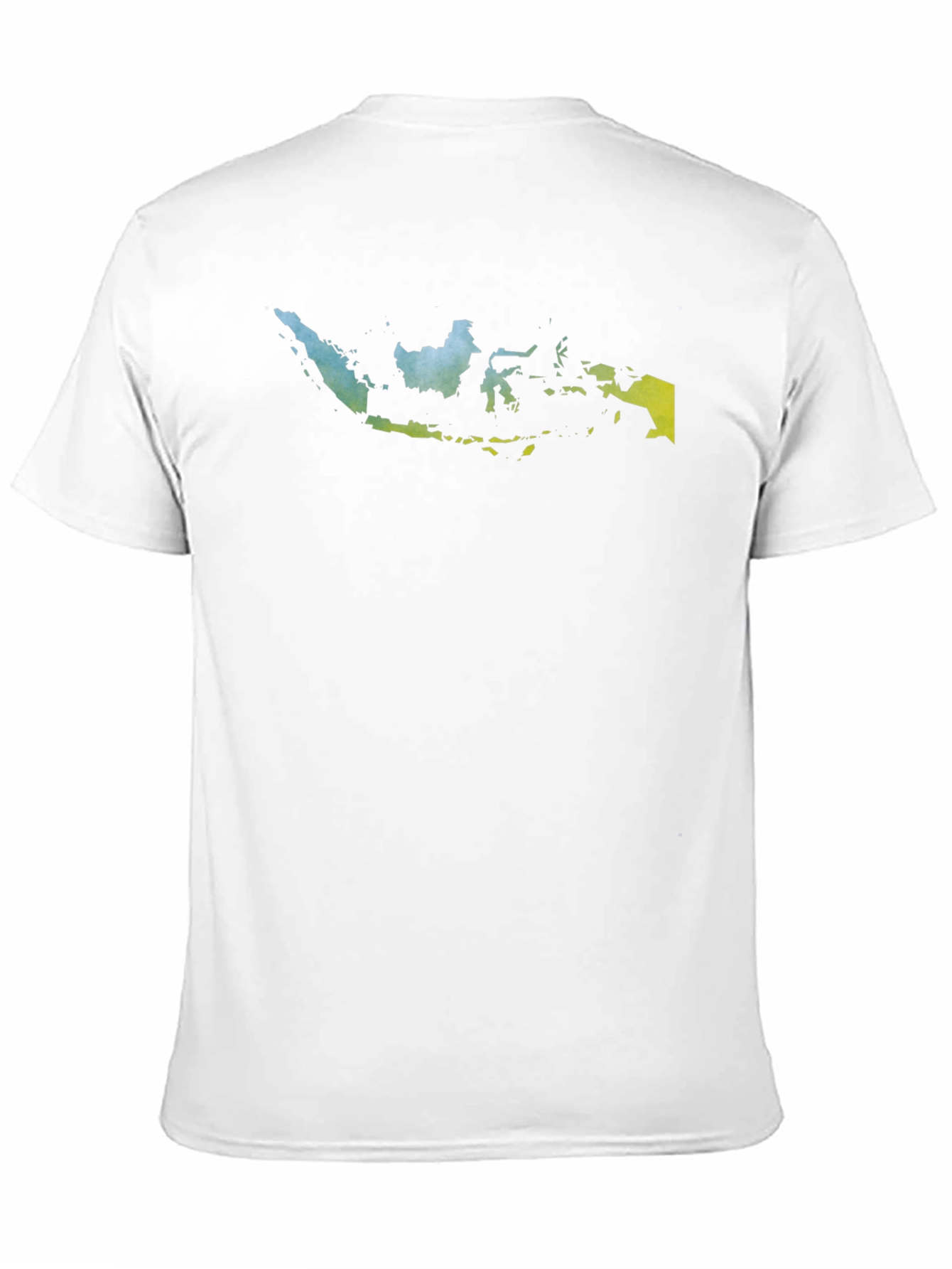 Black Indonesia Map Graphic Tee - Black view 11