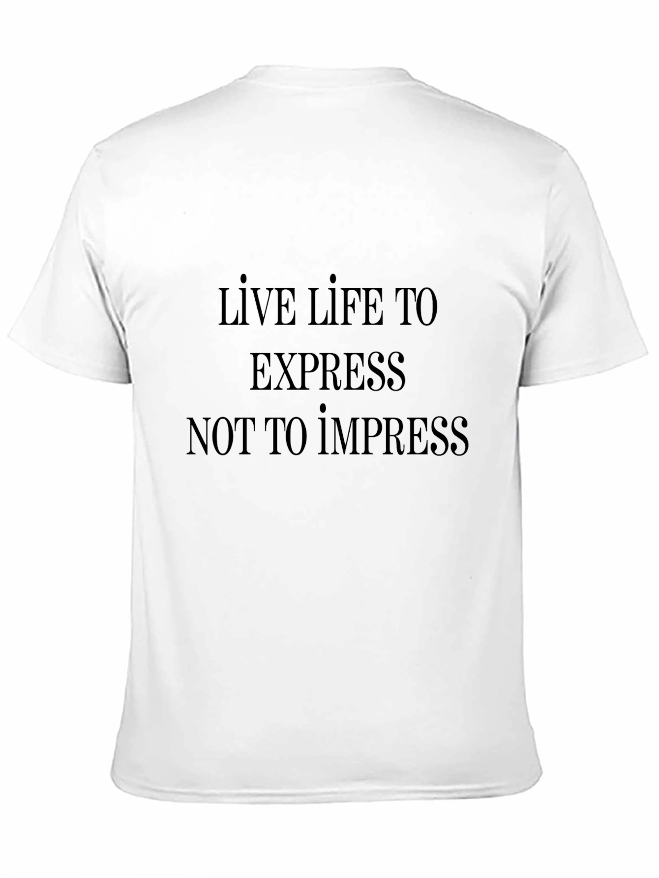 Black Express Yourself Black Tee view 11