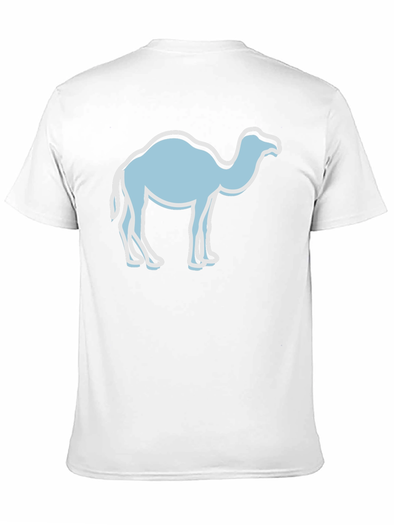Black Camel Graphic Tee - Unisex Black T-Shirt view 11