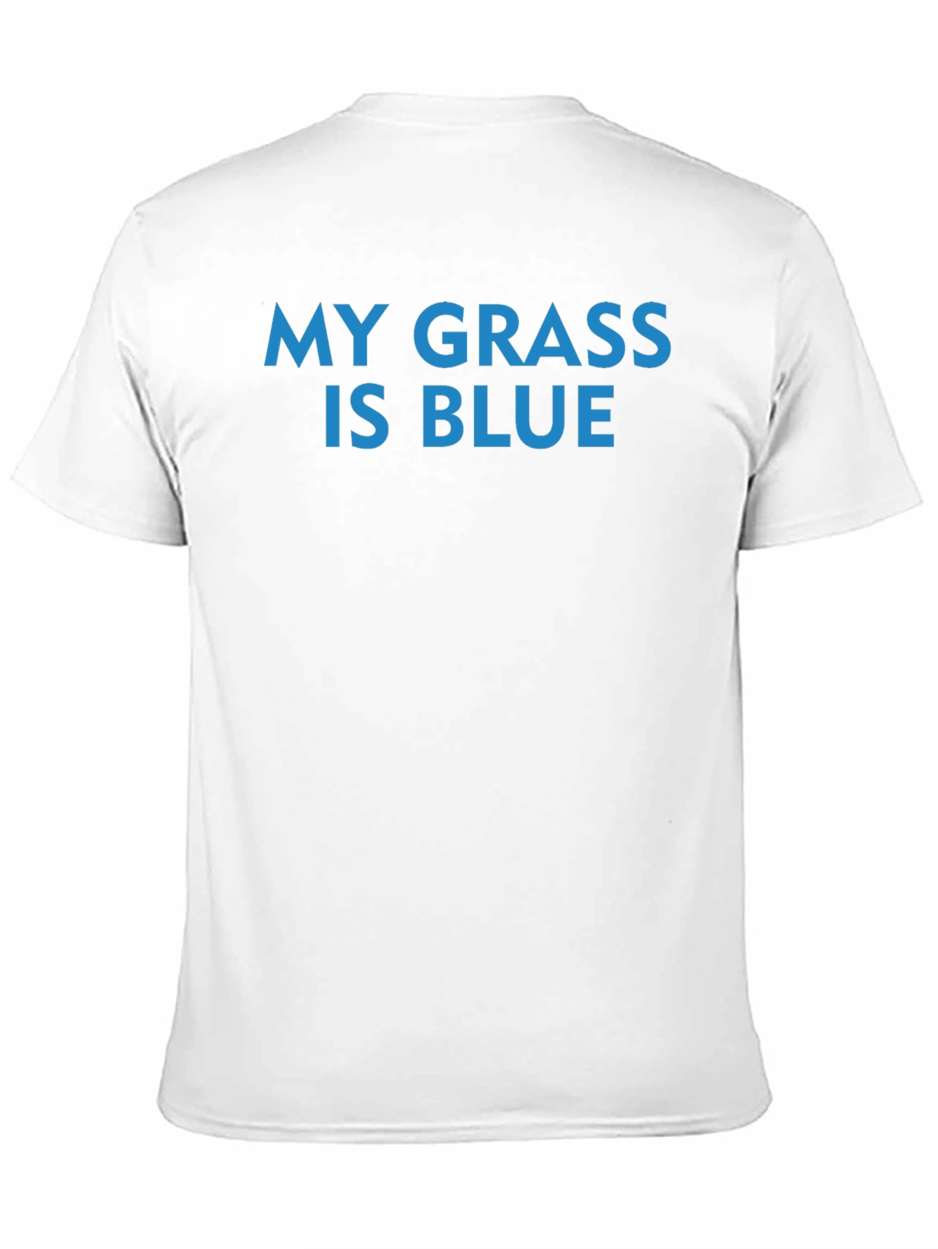 Black My Grass Is Blue - Funny Graphic Tee view 11