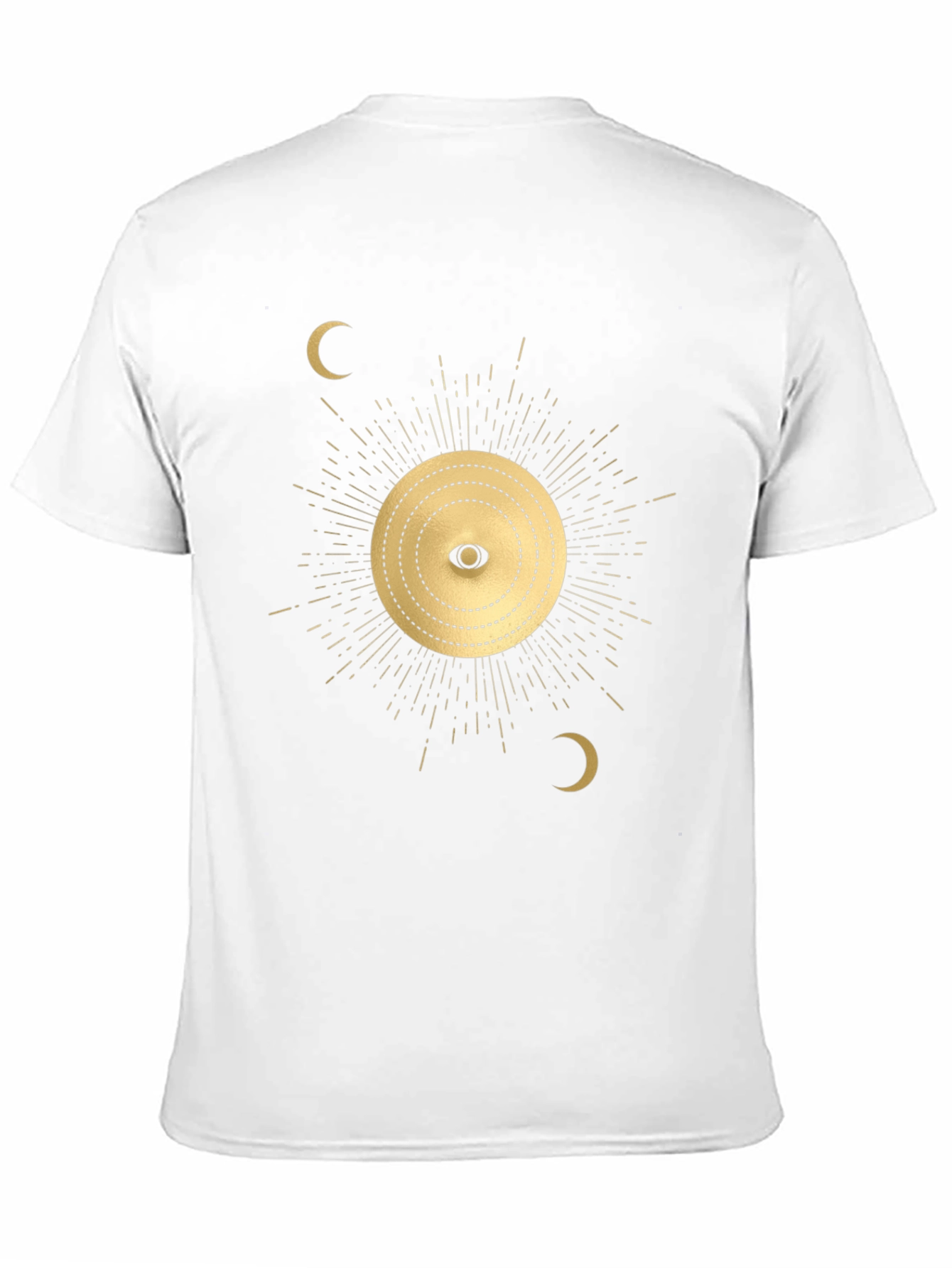 Black Celestial Eye Graphic T-Shirt - Stylish & Unique Design view 11