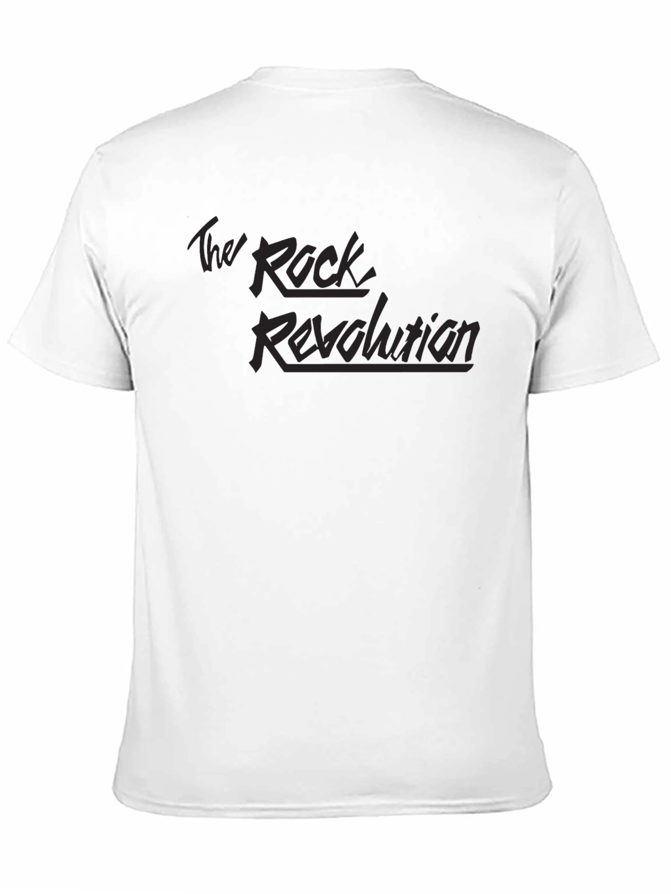 Black The Rock Revolution Black Graphic T-Shirt view 11