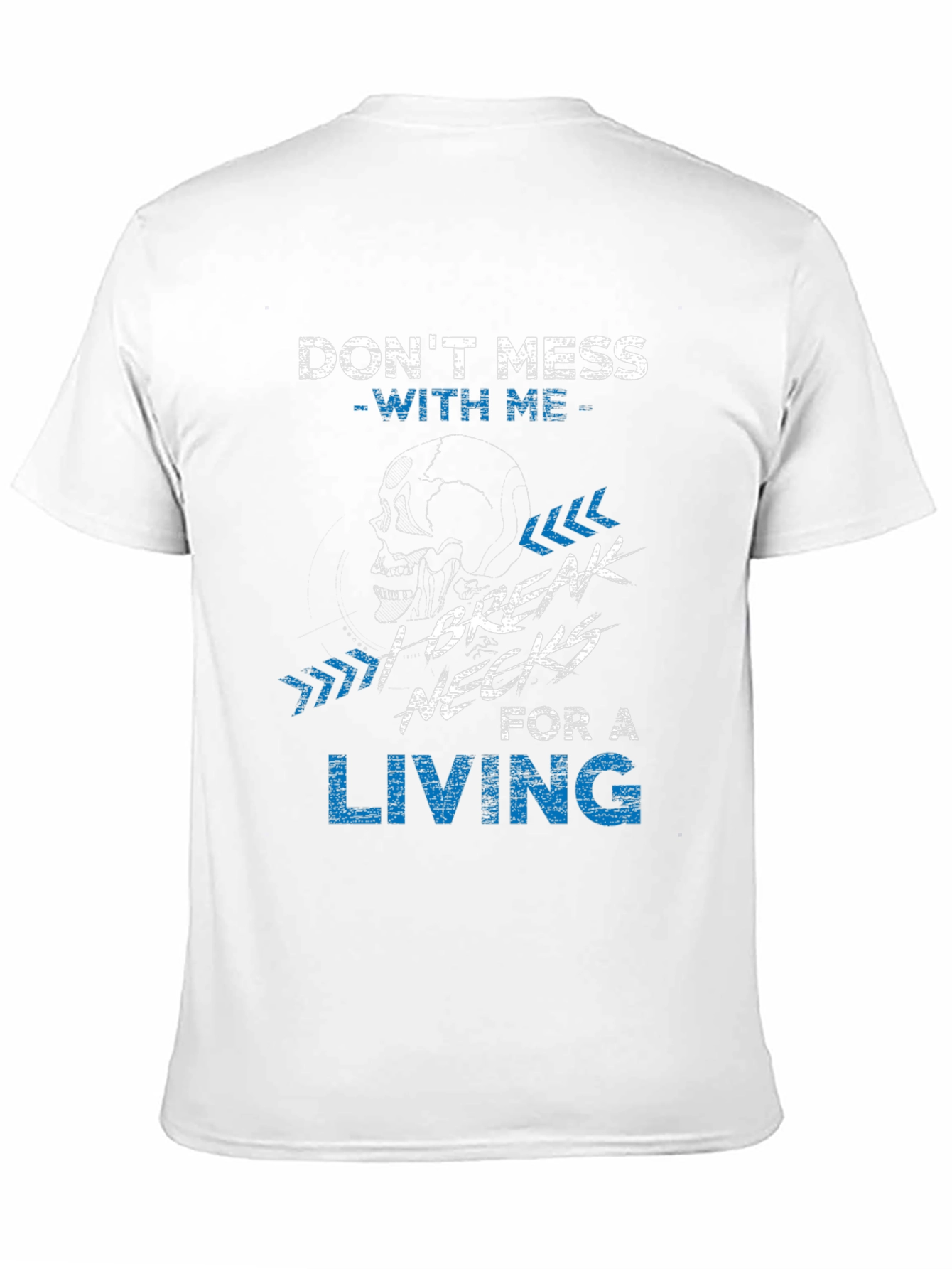 Black Don't Mess With Me T-Shirt view 11