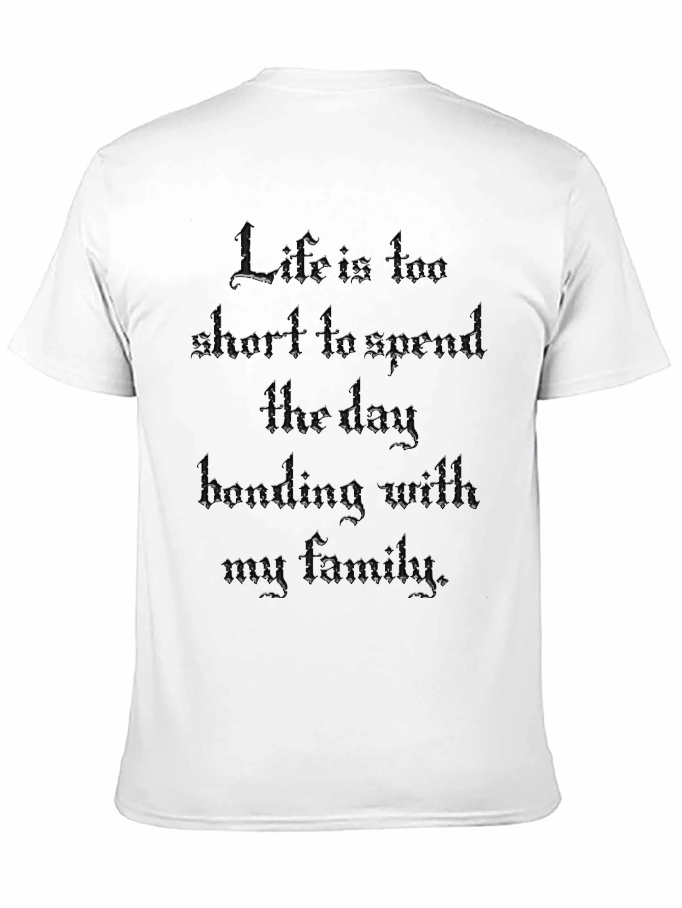 Black Humorous Dark Humor Family T-Shirt view 11