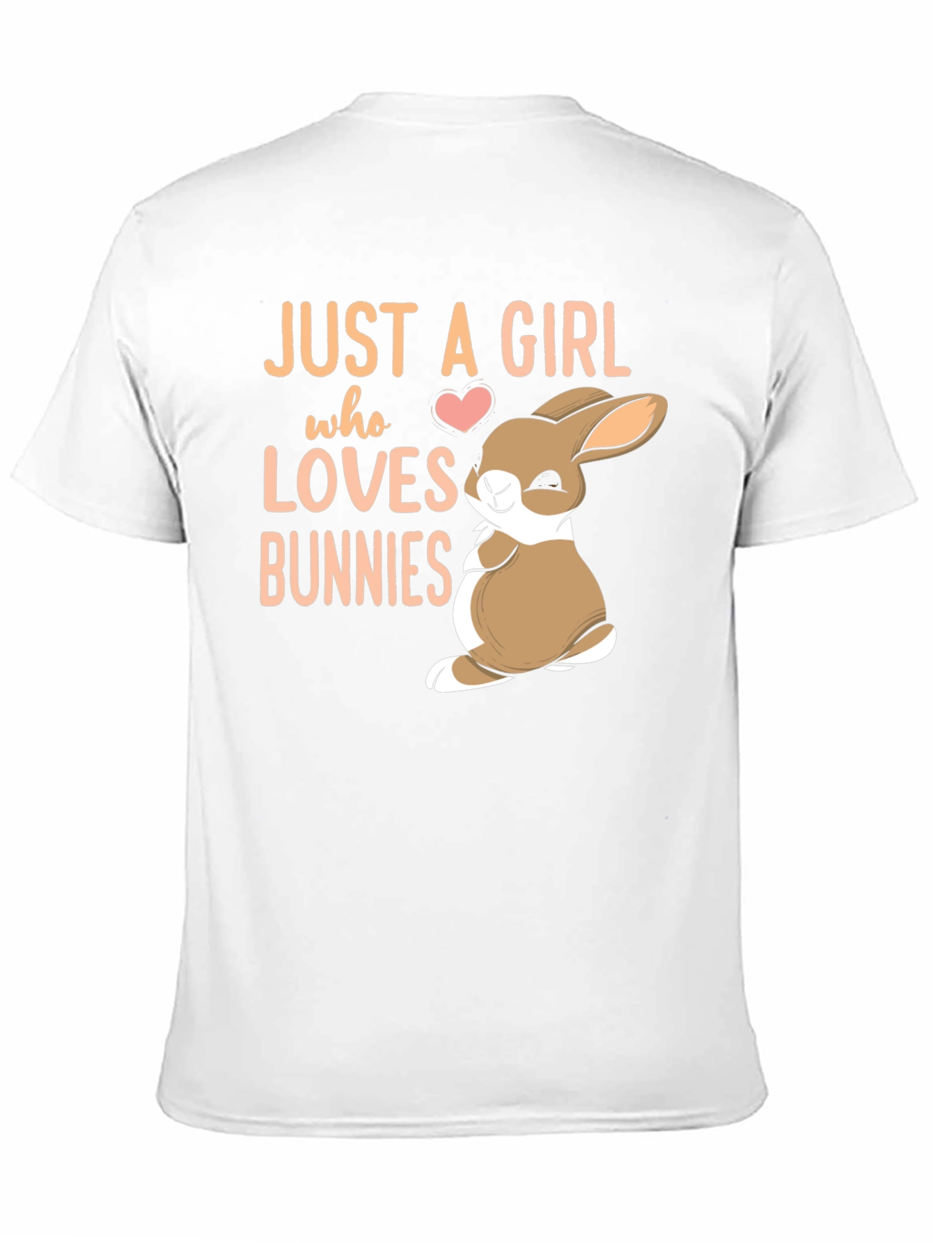 Just a Girl Who Loves Bunnies T-Shirt - 11