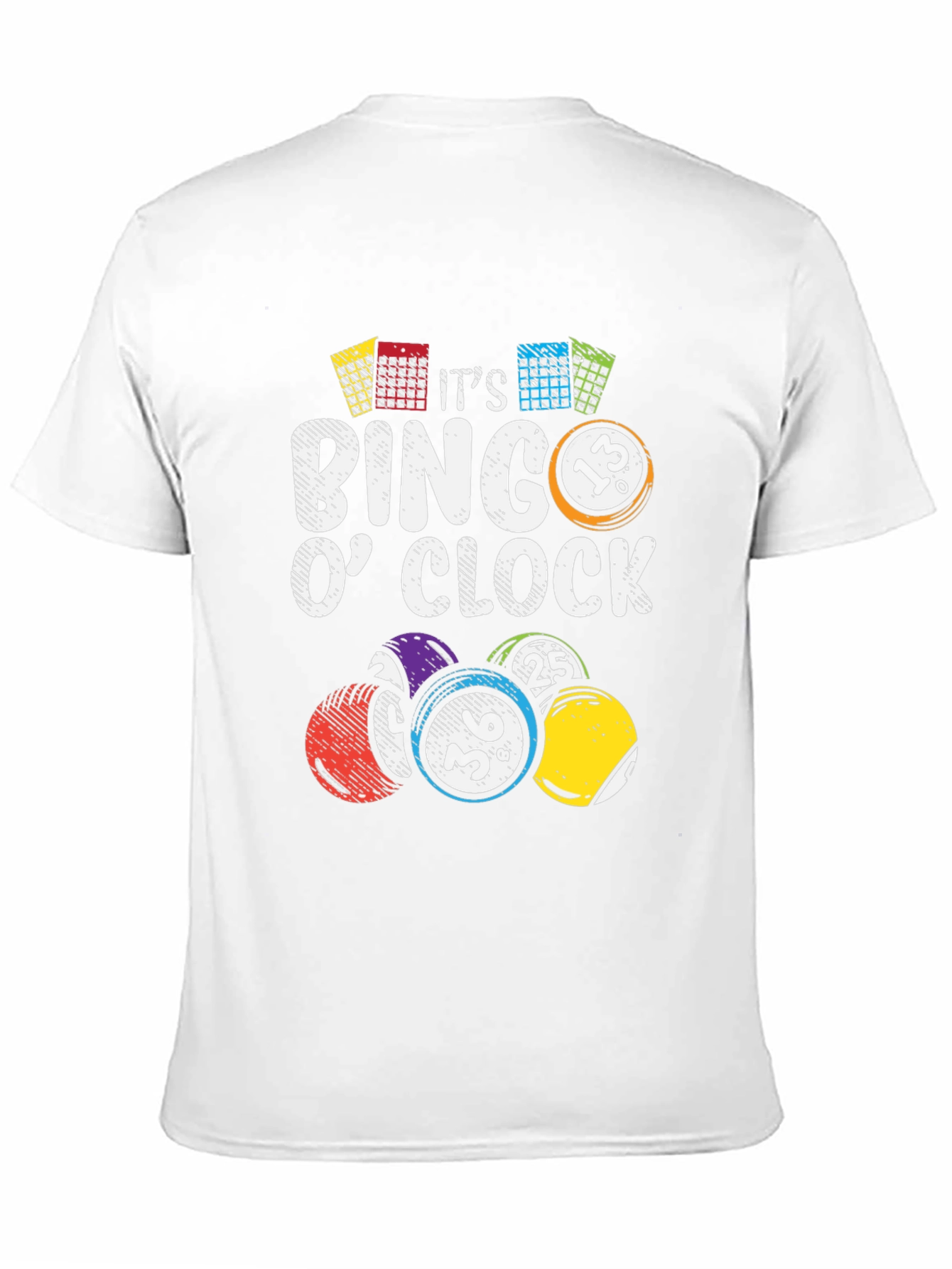 Black It's Bingo O'Clock Graphic Tee view 11