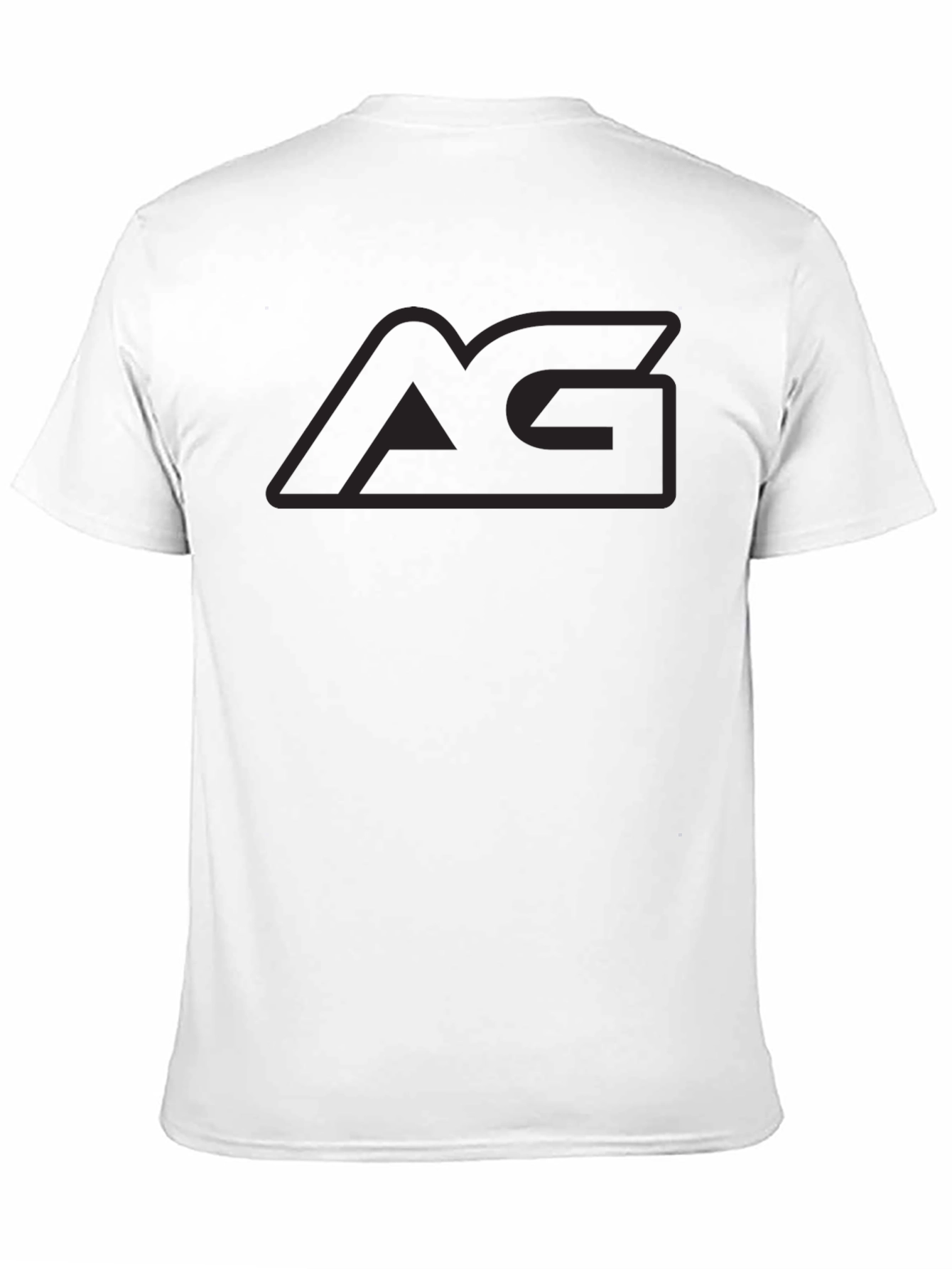 Black AG Logo Black T-Shirt - Stylish & Comfortable view 11