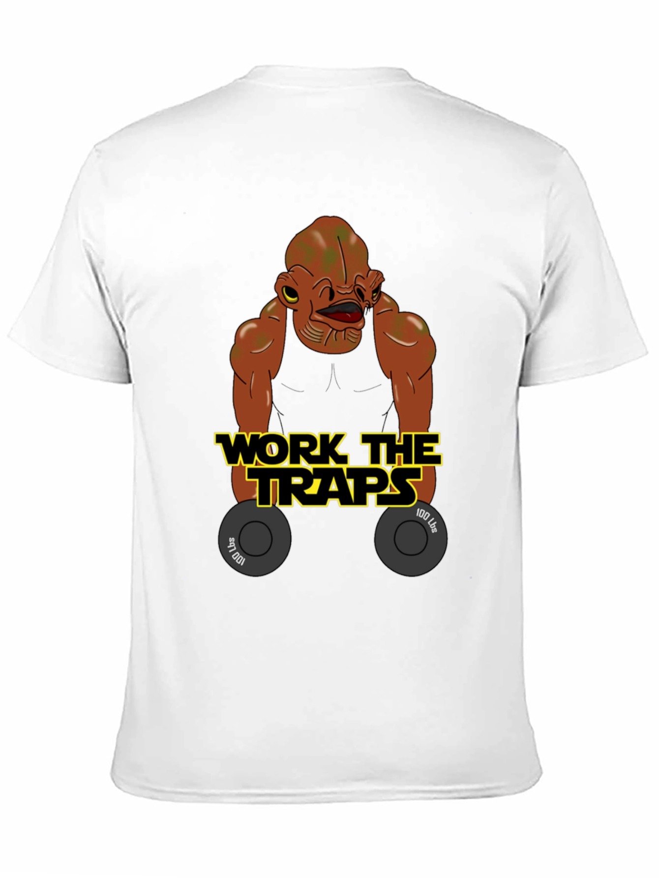 Black Work The Traps Ackbar T-Shirt view 11