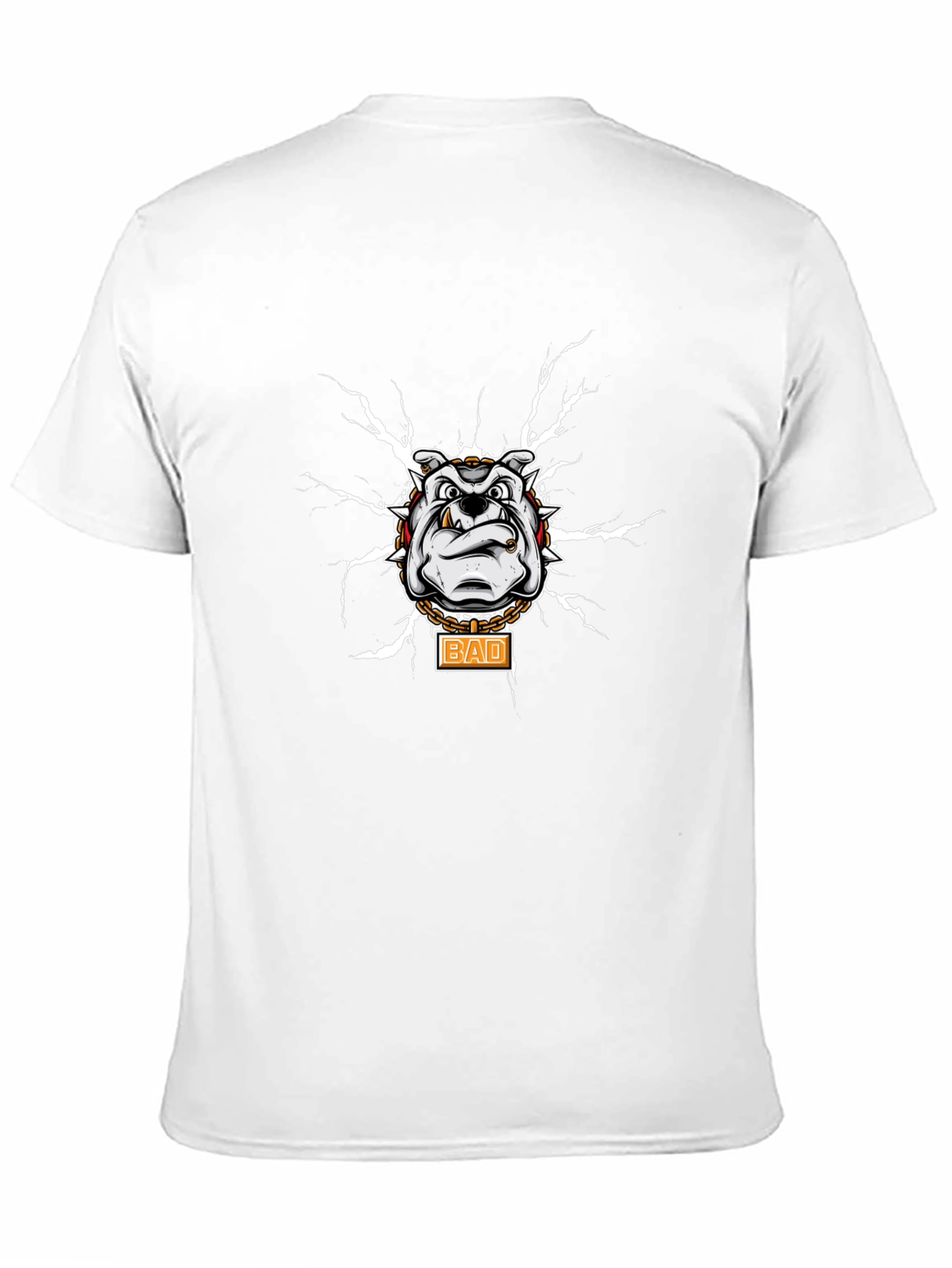 Black Bad Bulldog Graphic Tee - Bold Streetwear Style view 11