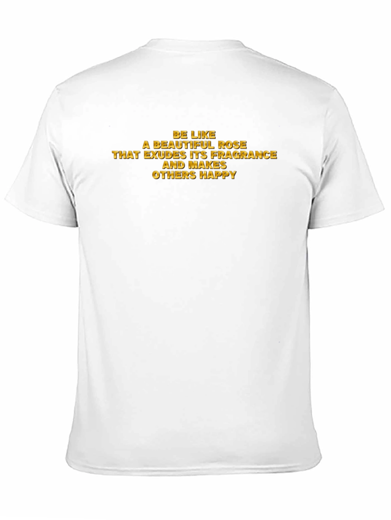 Black Inspirational Rose Quote Graphic T-Shirt view 11