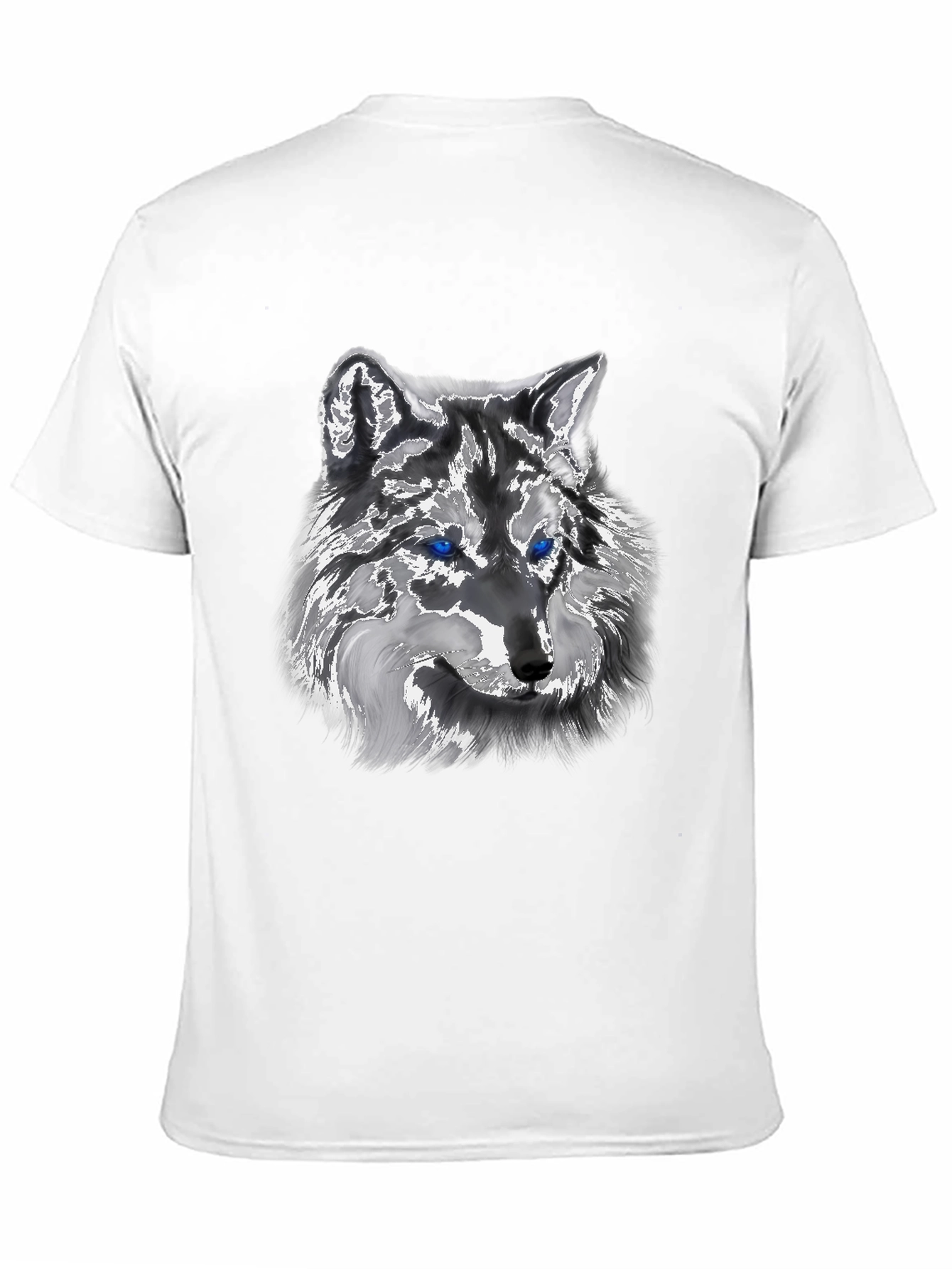 Black Wolf Graphic Tee - Black view 11
