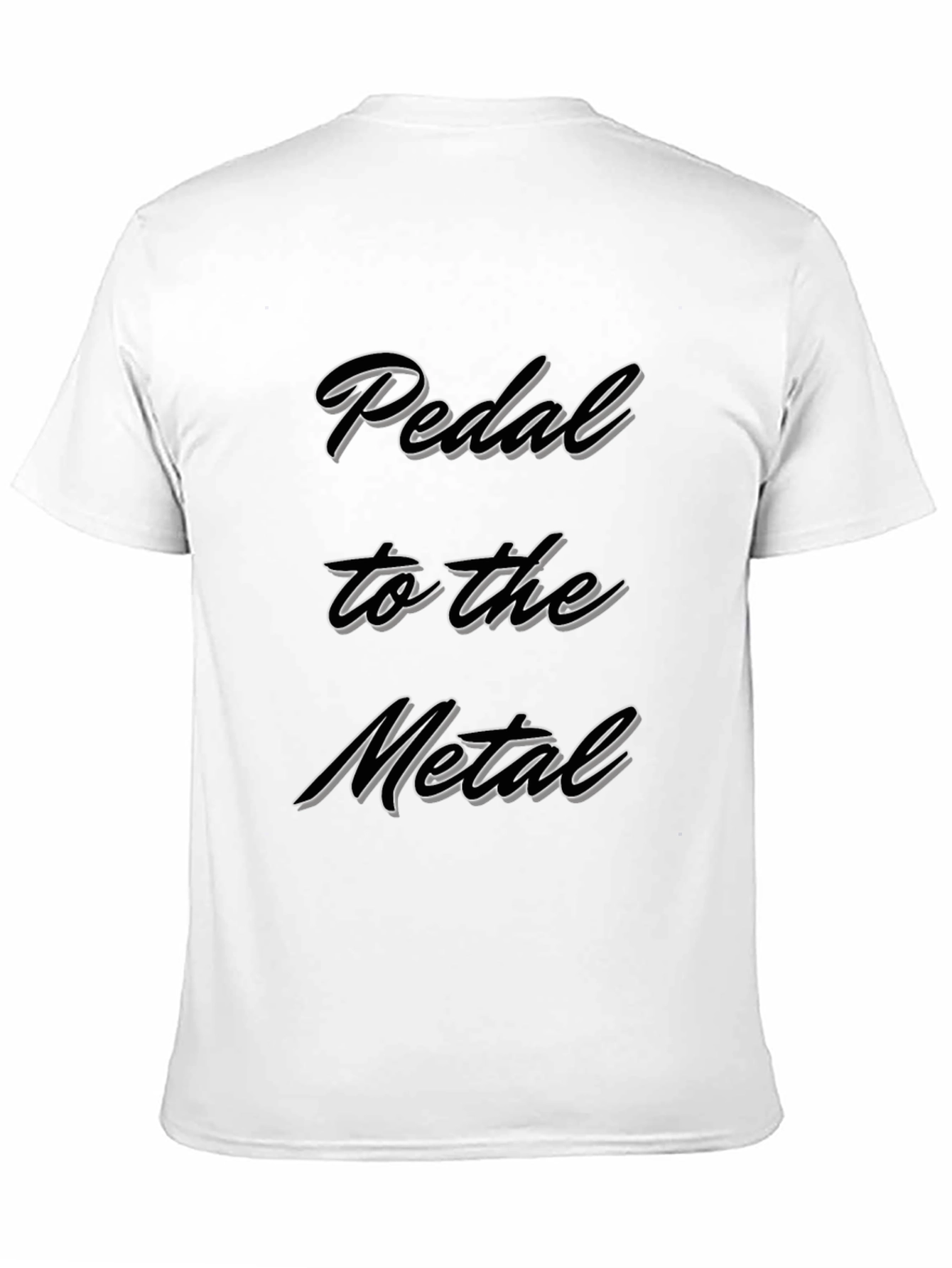 Black Pedal to the Metal Graphic T-Shirt view 11