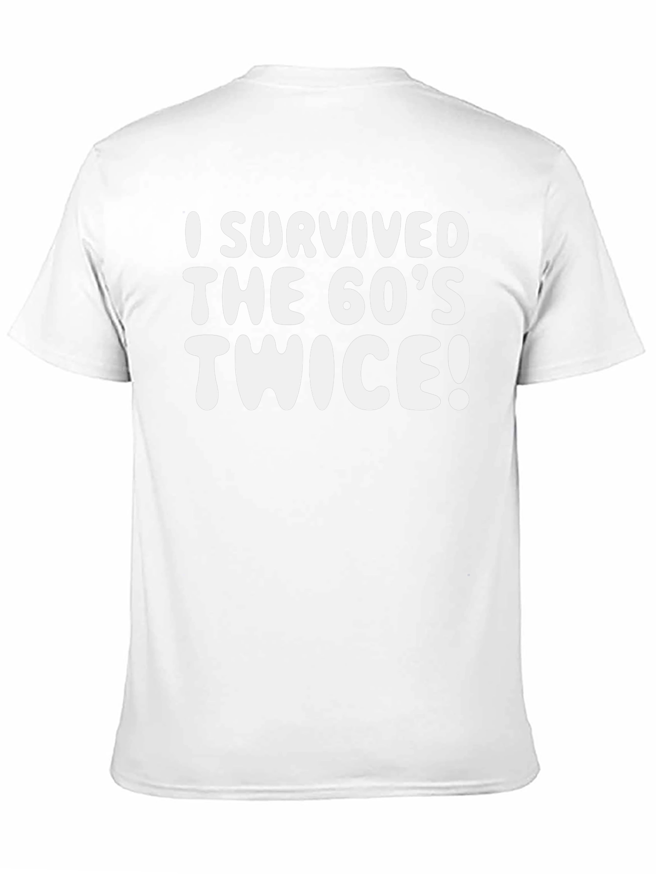 Black I Survived the 60's Twice Graphic Tee view 11