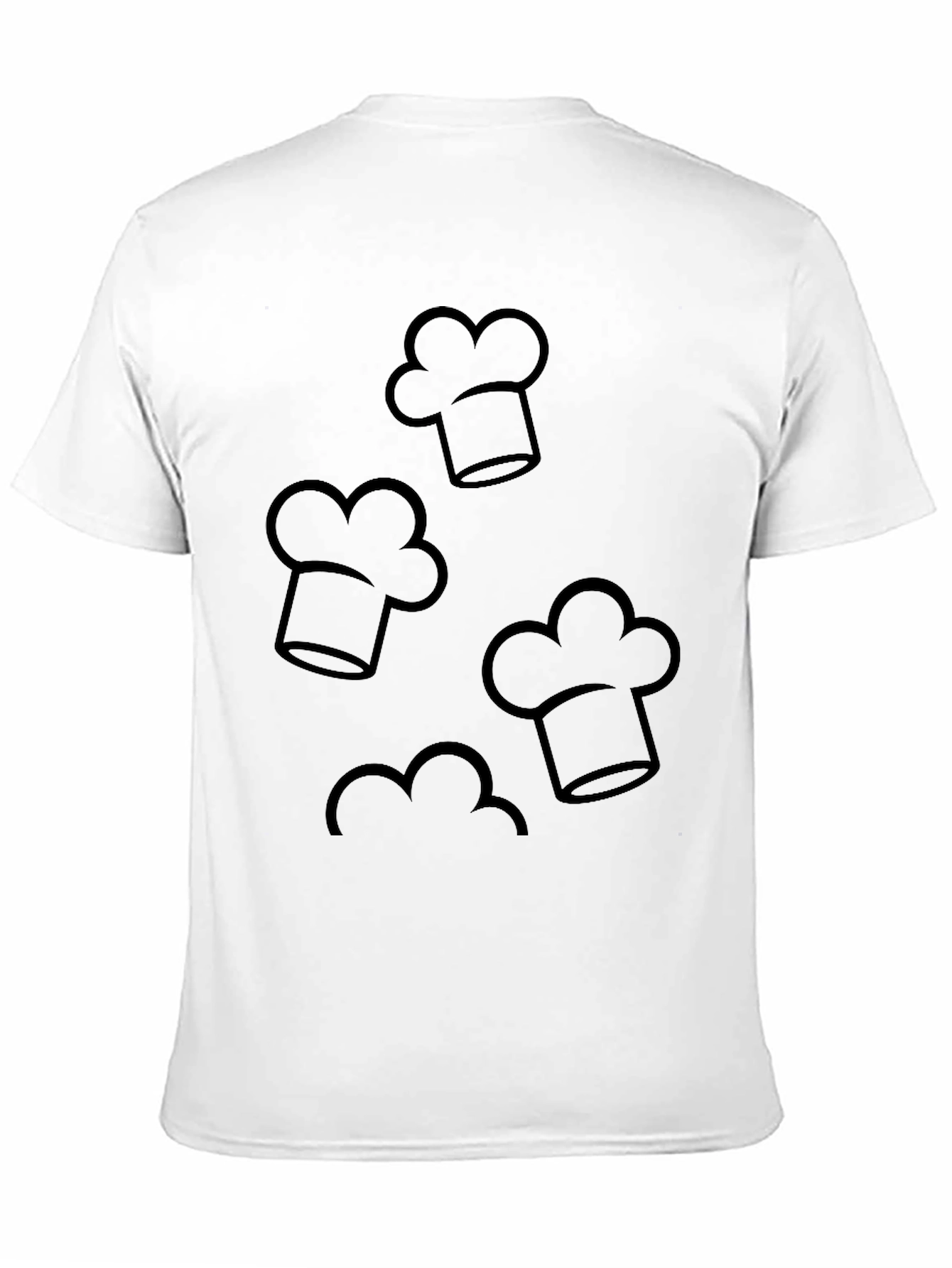 Black Chef Hats Black T-Shirt view 11