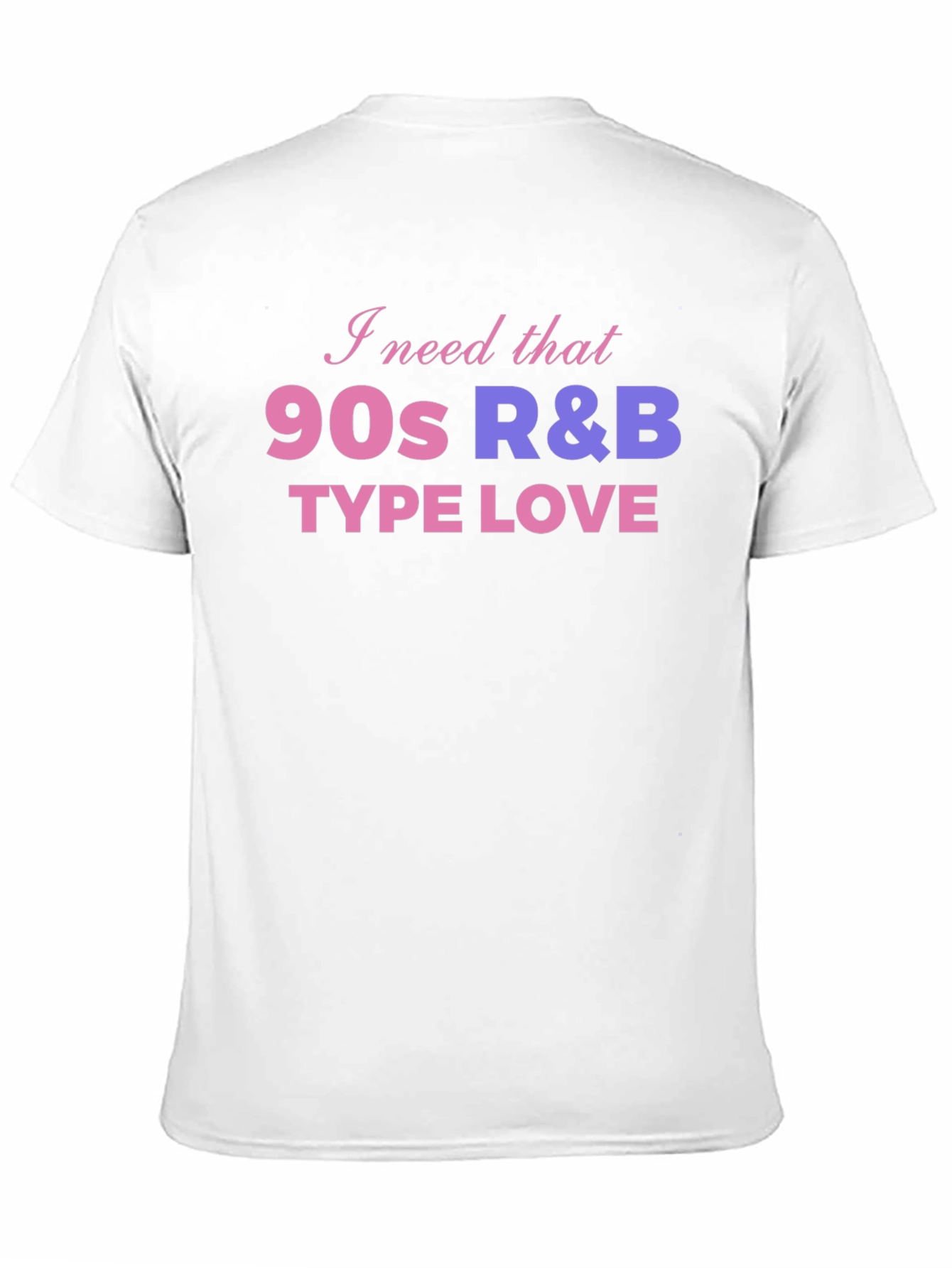 Black 90s R&B Type Love Graphic Tee view 11