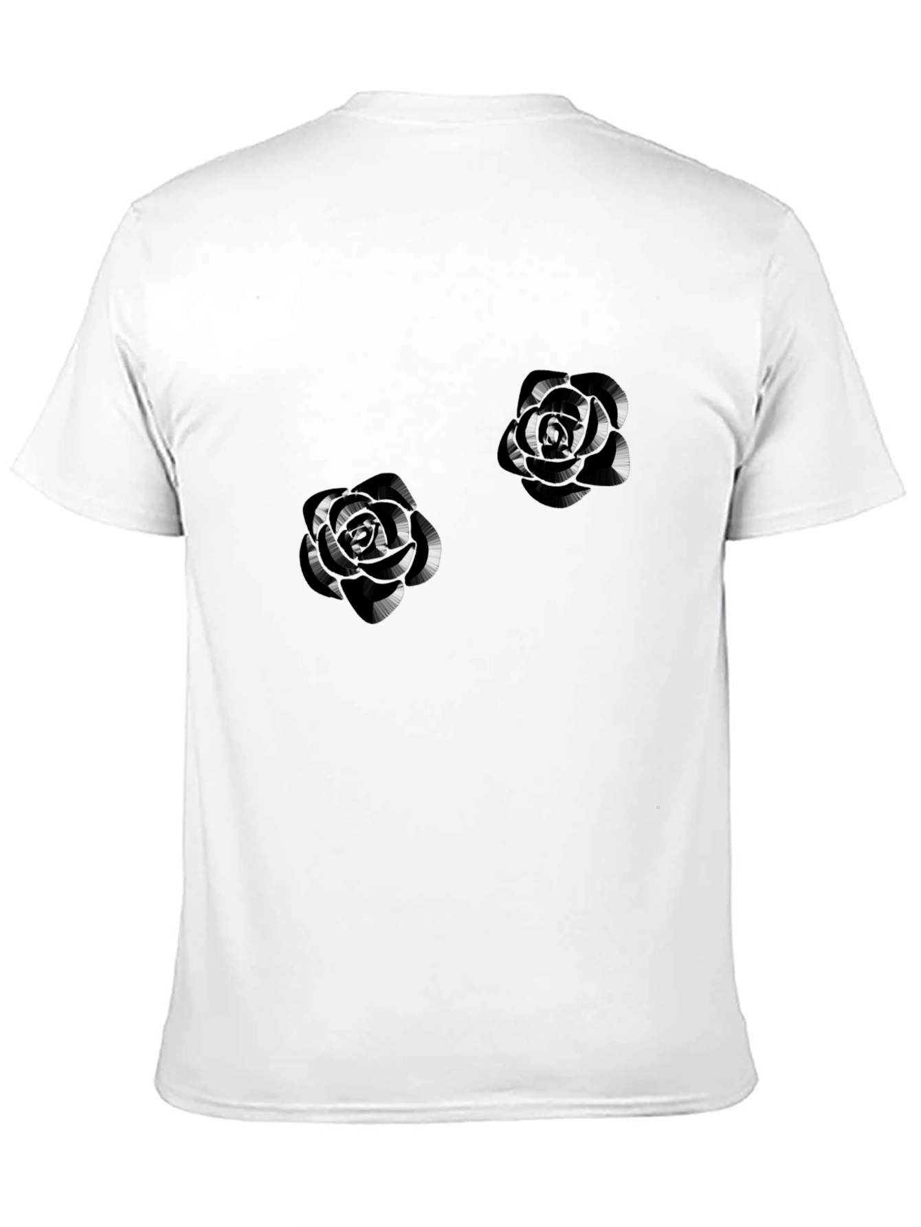 Black Rose Graphic Tee - Modern Style - 11