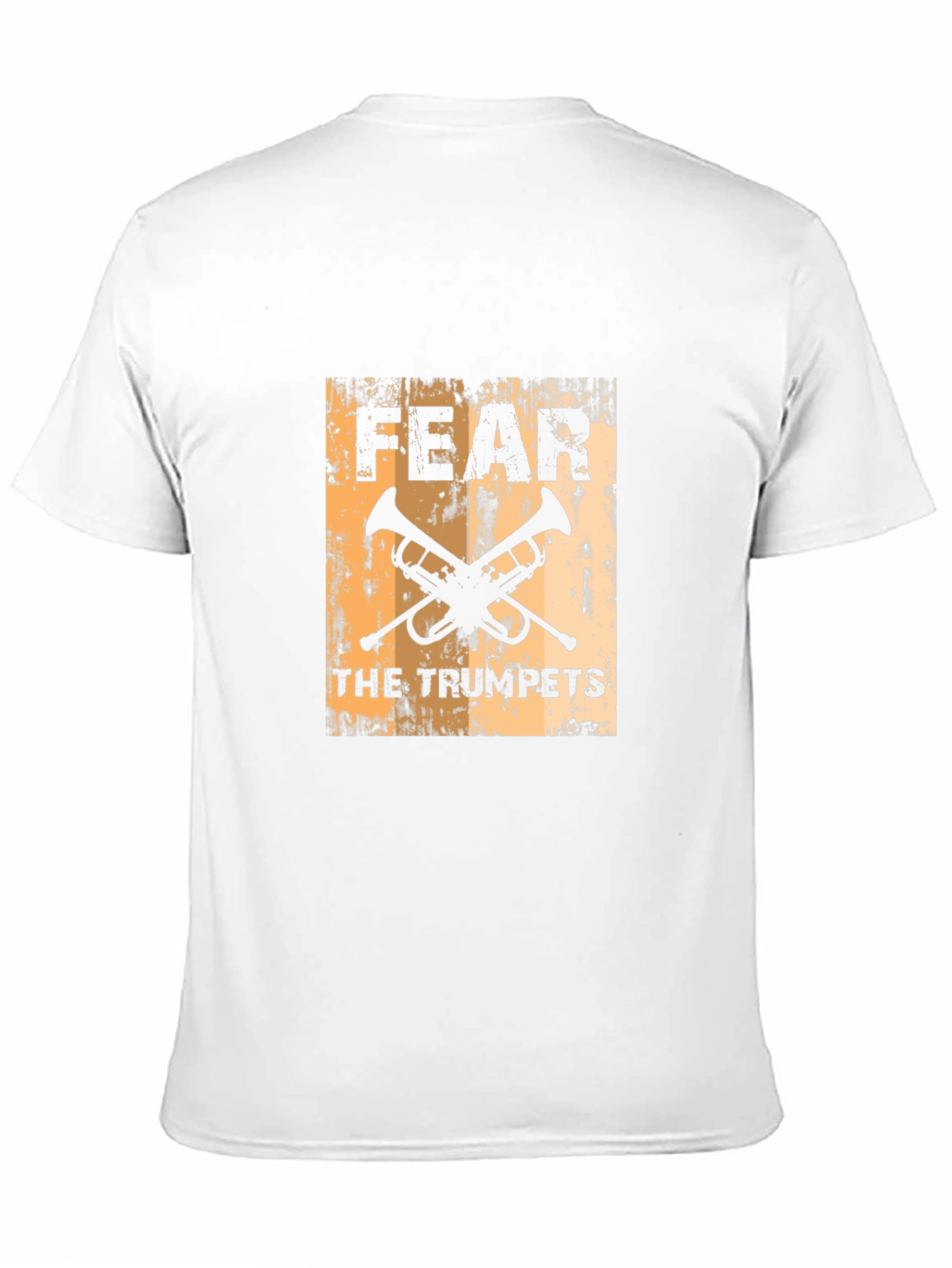 Black Fear the Trumpets Black Graphic Tee view 11