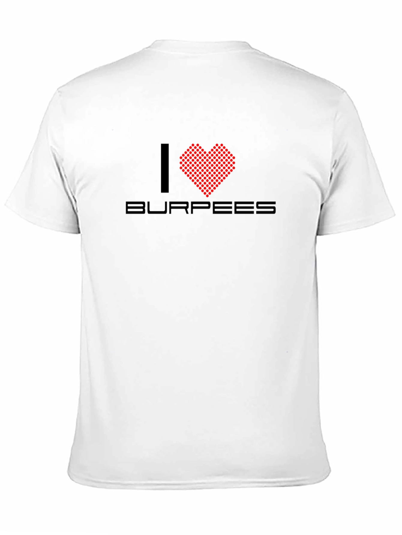 Black I Heart Burpees Black T-Shirt view 11