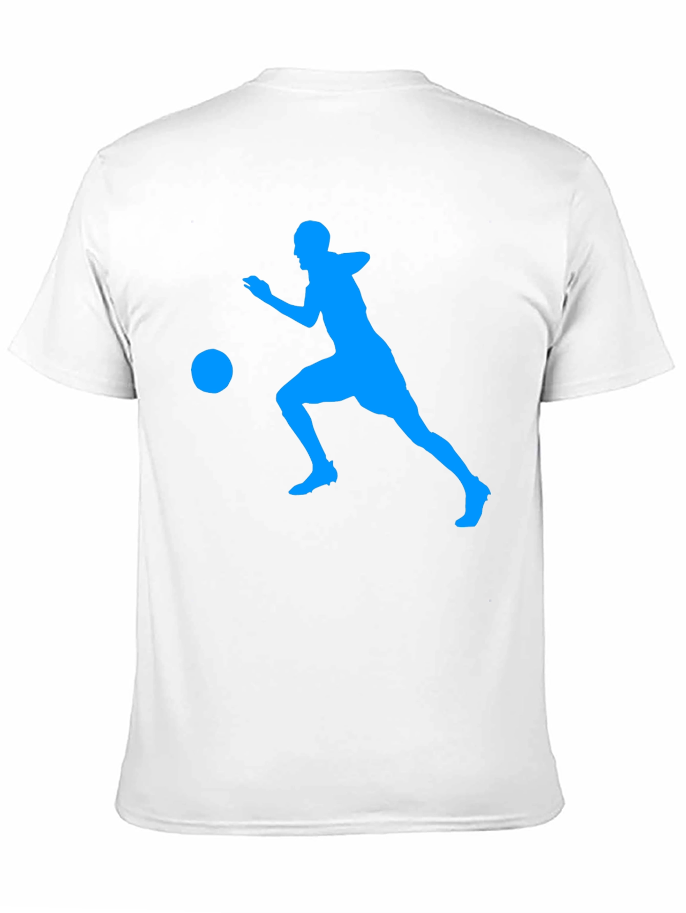 Black Soccer Player Graphic Tee - Black view 11