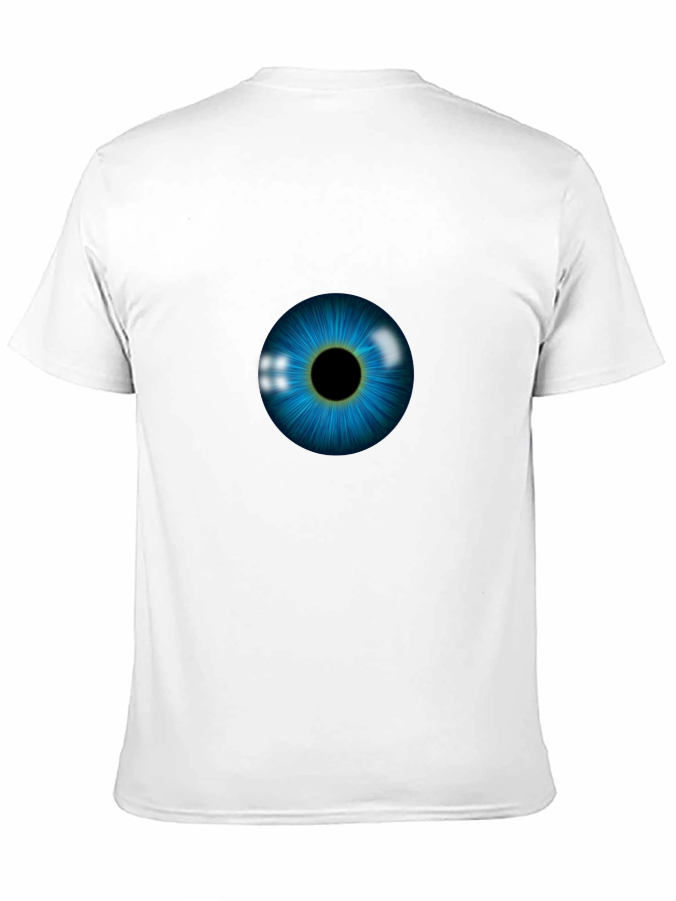 Black Eye See You: Graphic Print Black T-Shirt view 11