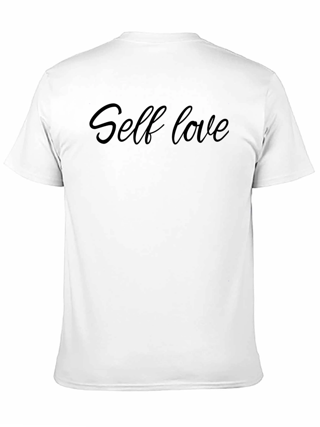 Black Self Love Graphic Tee - Soft Cotton Blend T-Shirt view 11