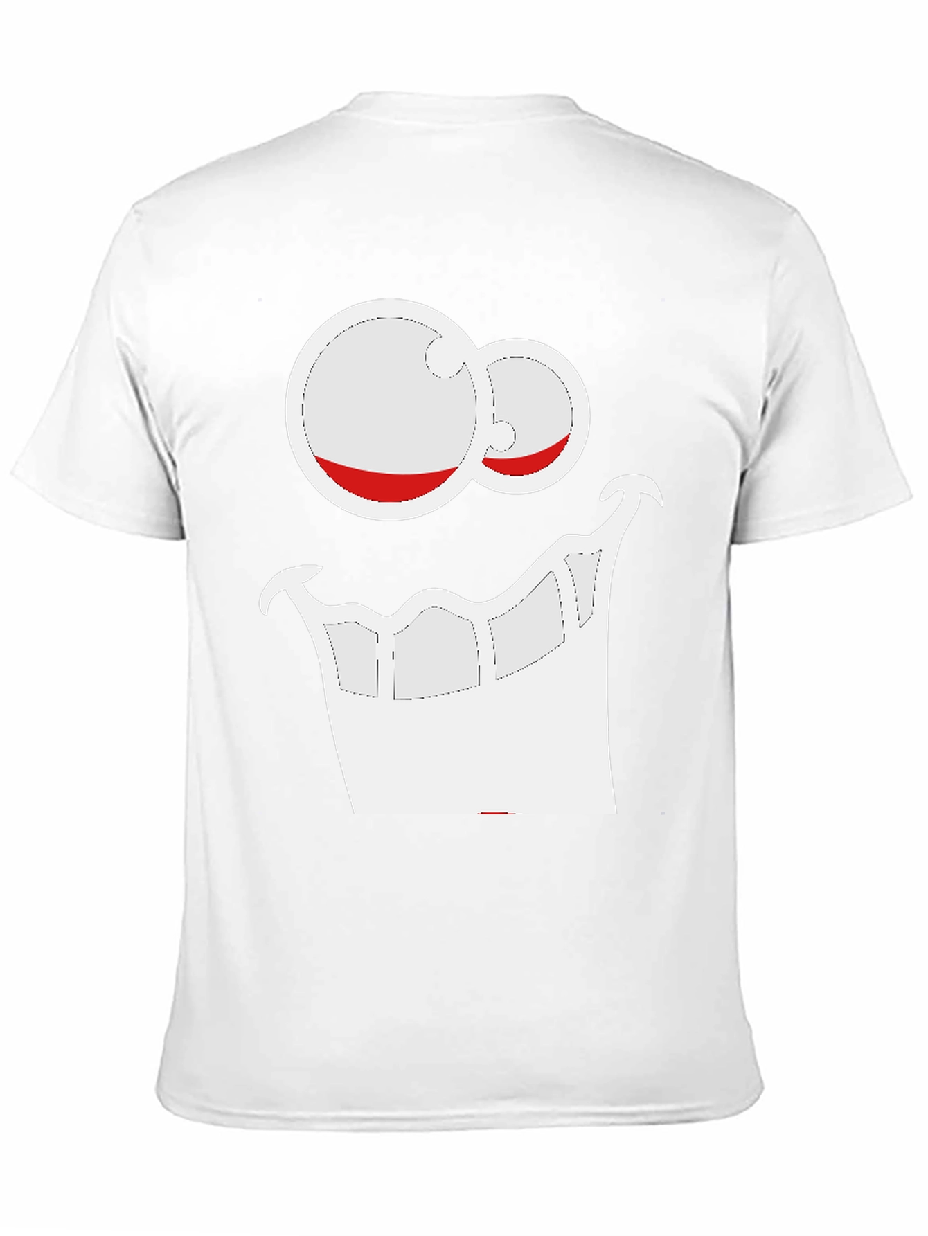 Black Cartoon Face Graphic T-Shirt view 11