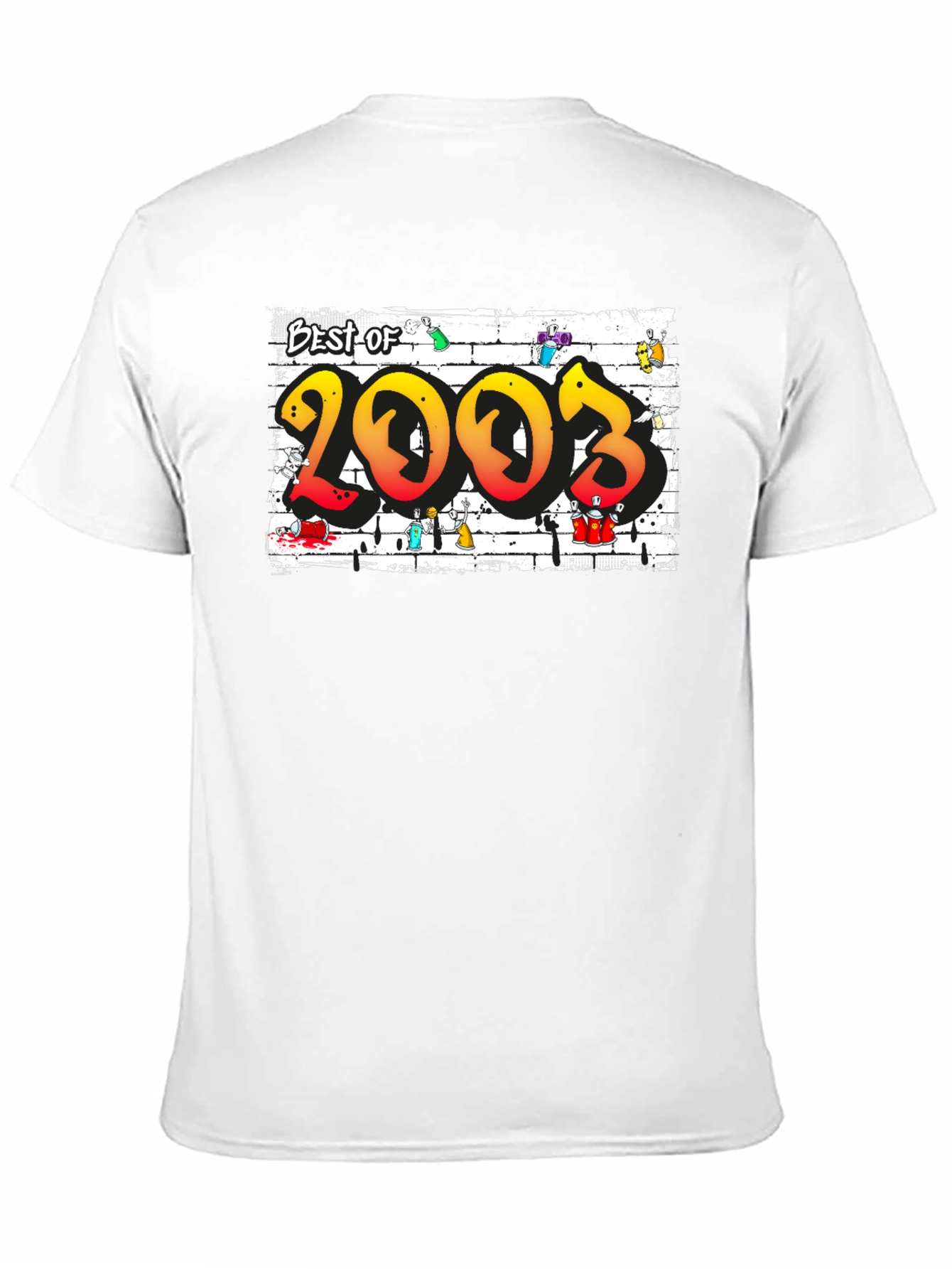 Black Best of 2003 Graffiti T-Shirt view 11