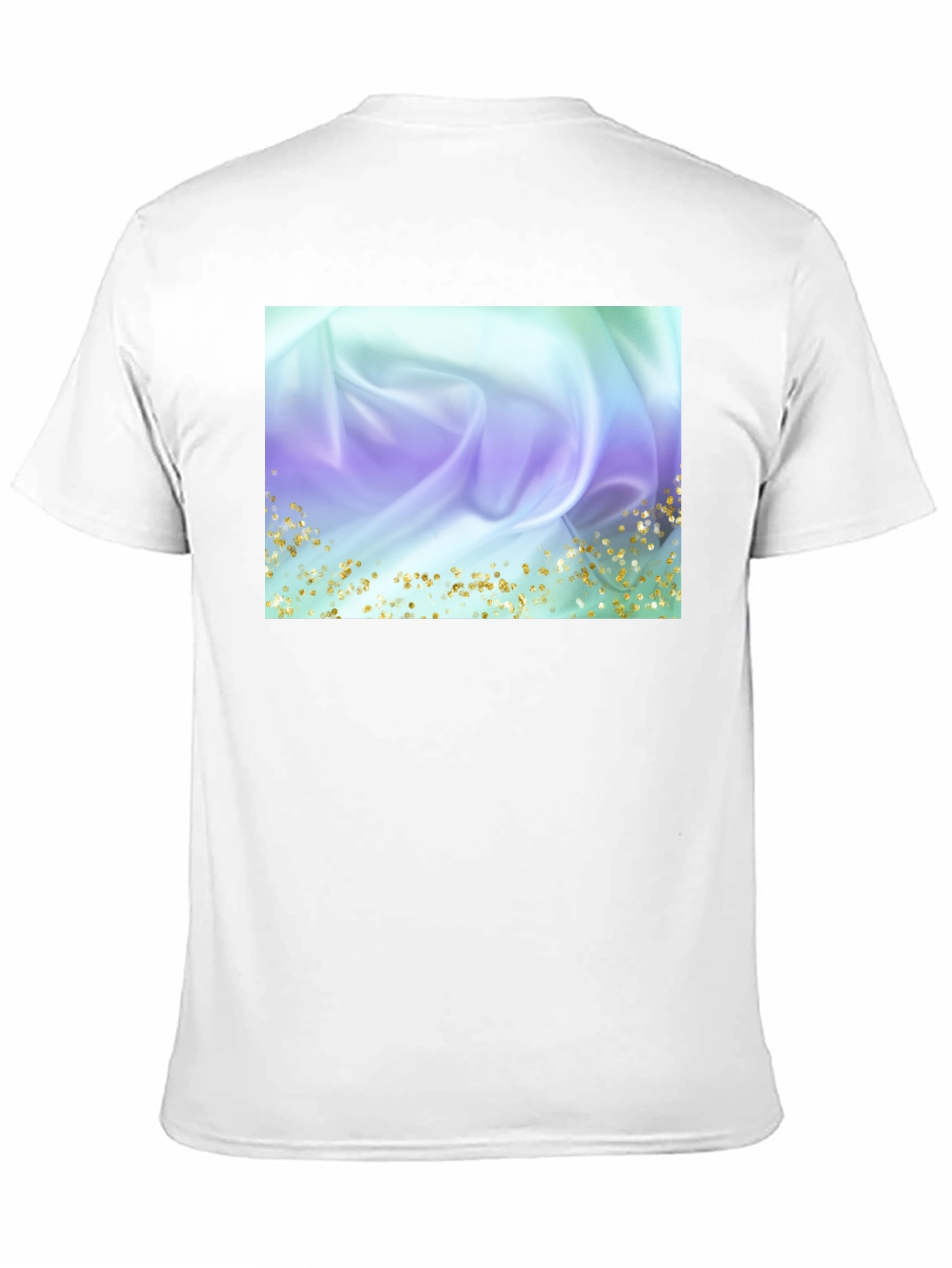 Black Elegant Swirl Tee - Stylish Everyday Wear view 11