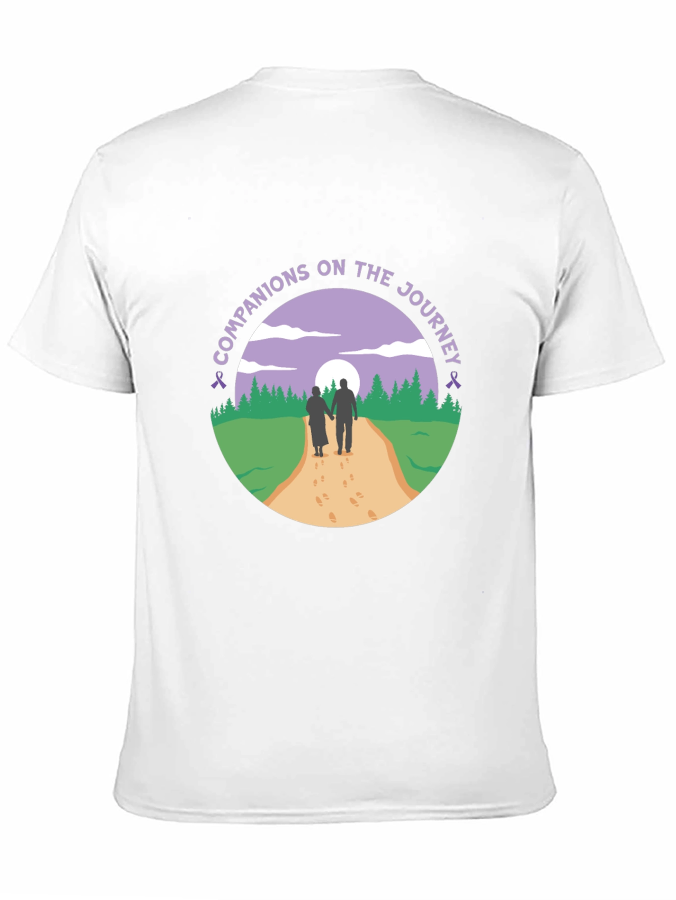 Black Companions on the Journey Graphic T-Shirt view 11