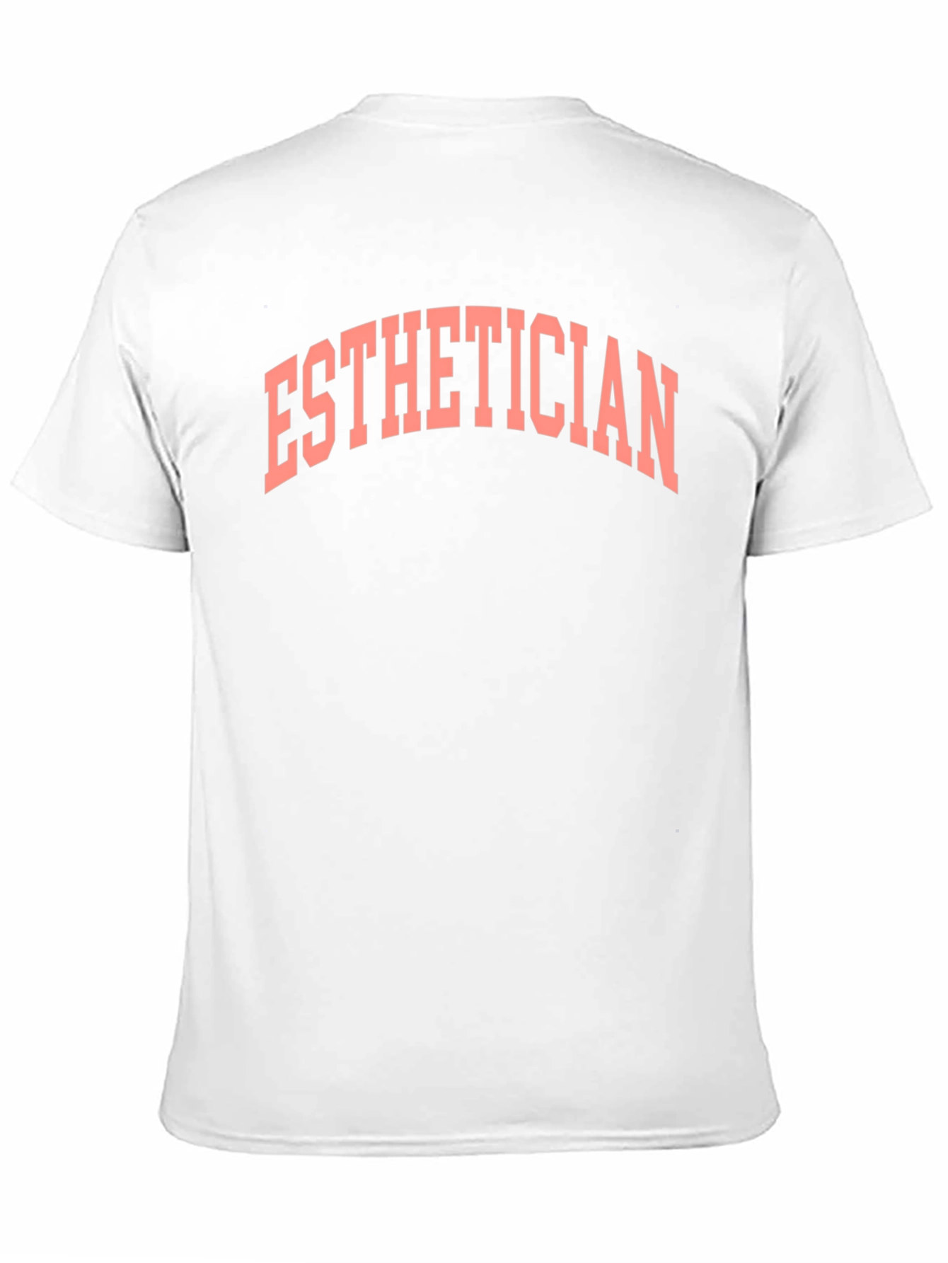 Black Esthetician Graphic Tee - Black Cotton T-Shirt view 11