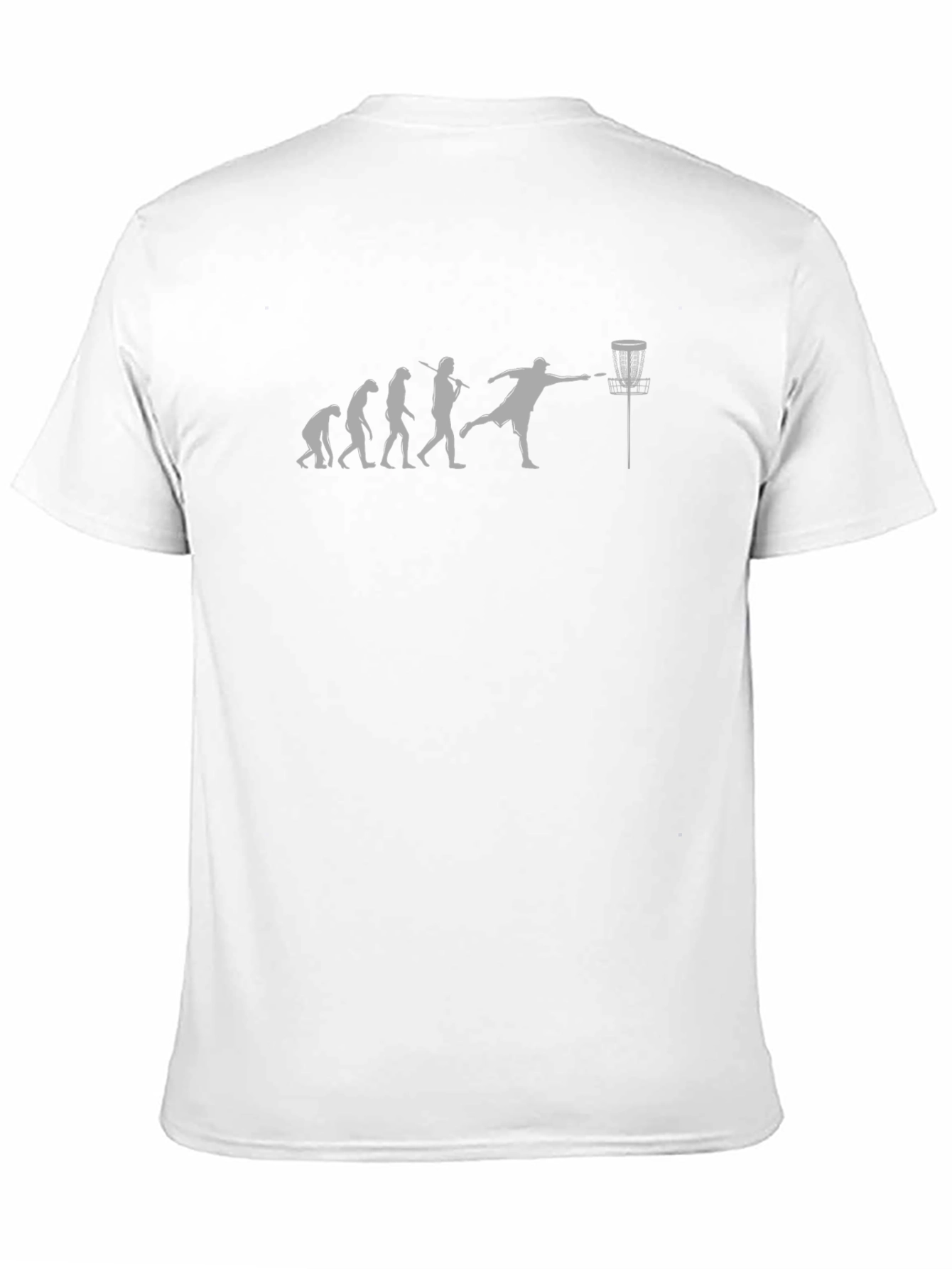 Black Disc Golf Evolution Black T-Shirt view 11